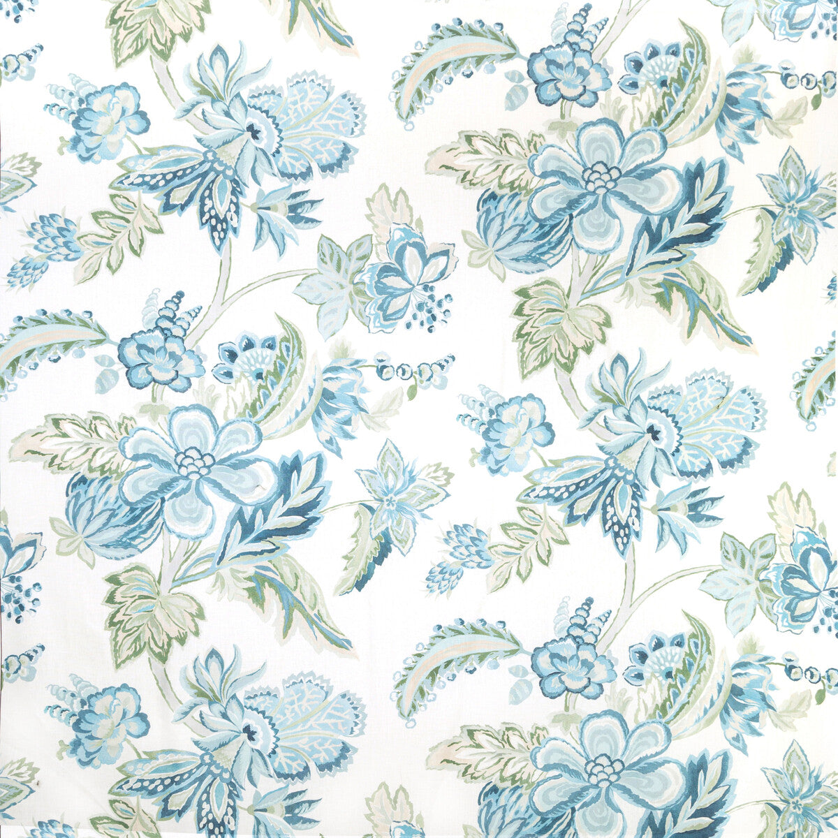 Augustine Print-Aqua