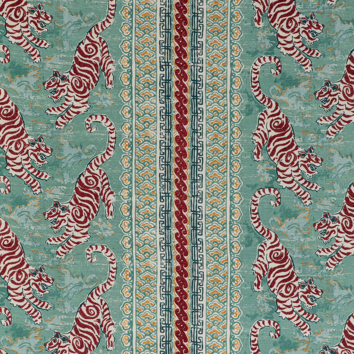 Bongol Print-Aqua