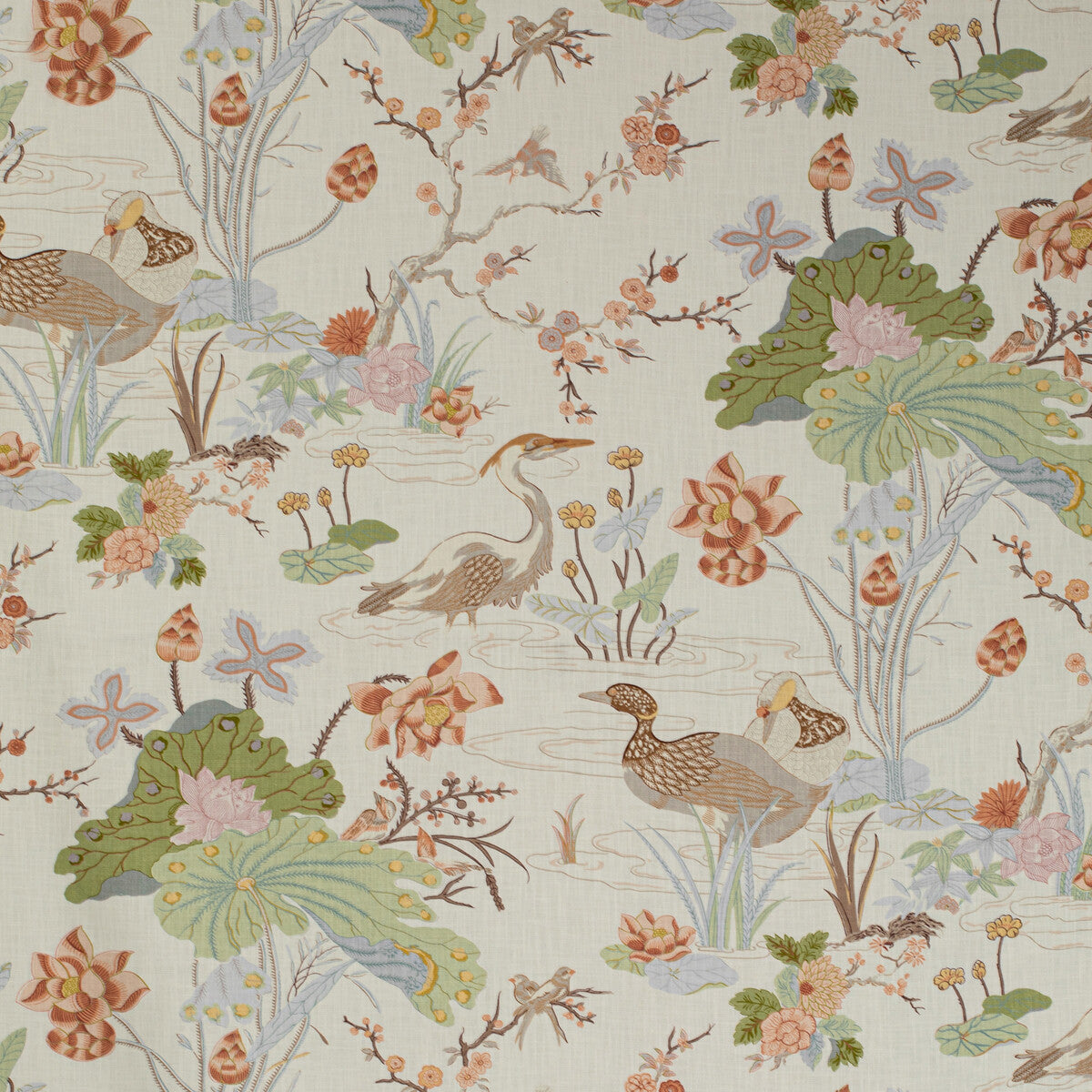 Luzon Print-Apricot