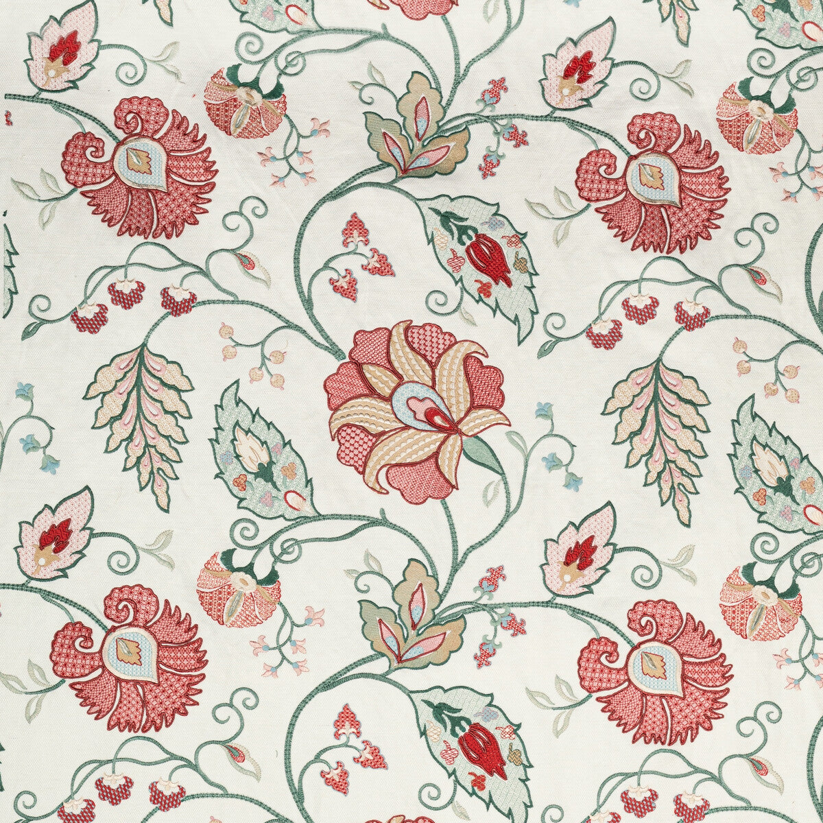 Shiraz Emb-Rose/Jade