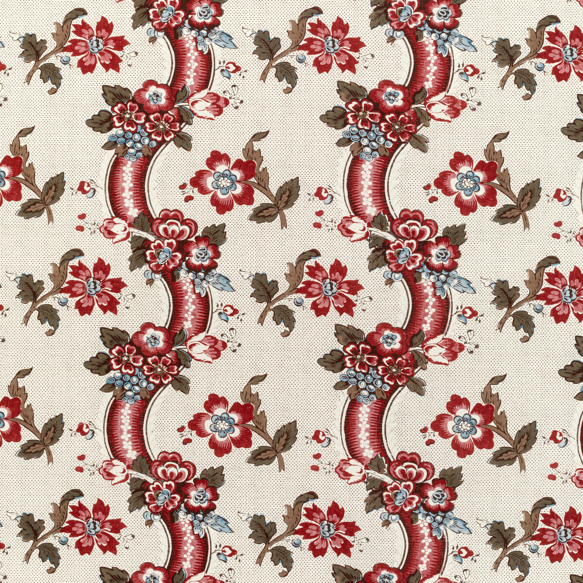 Benday Print-Red/Blue