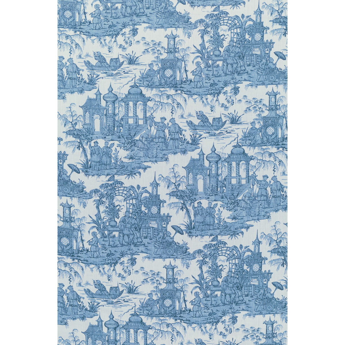 Pagoda Toile-Blue