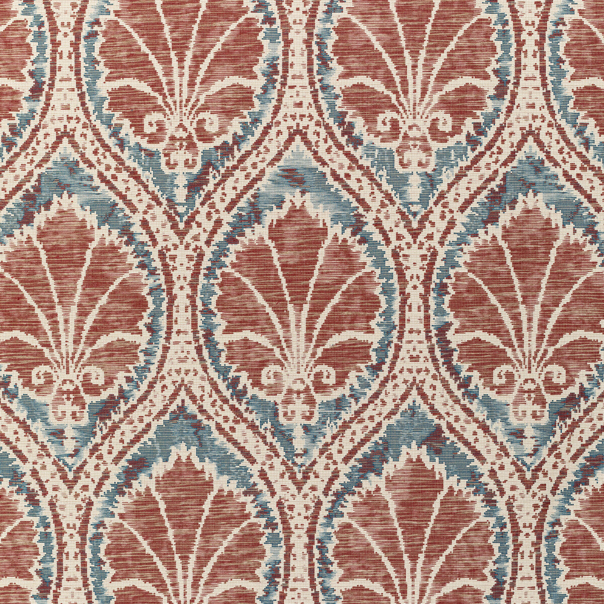Seville Weave-Denim/Brick