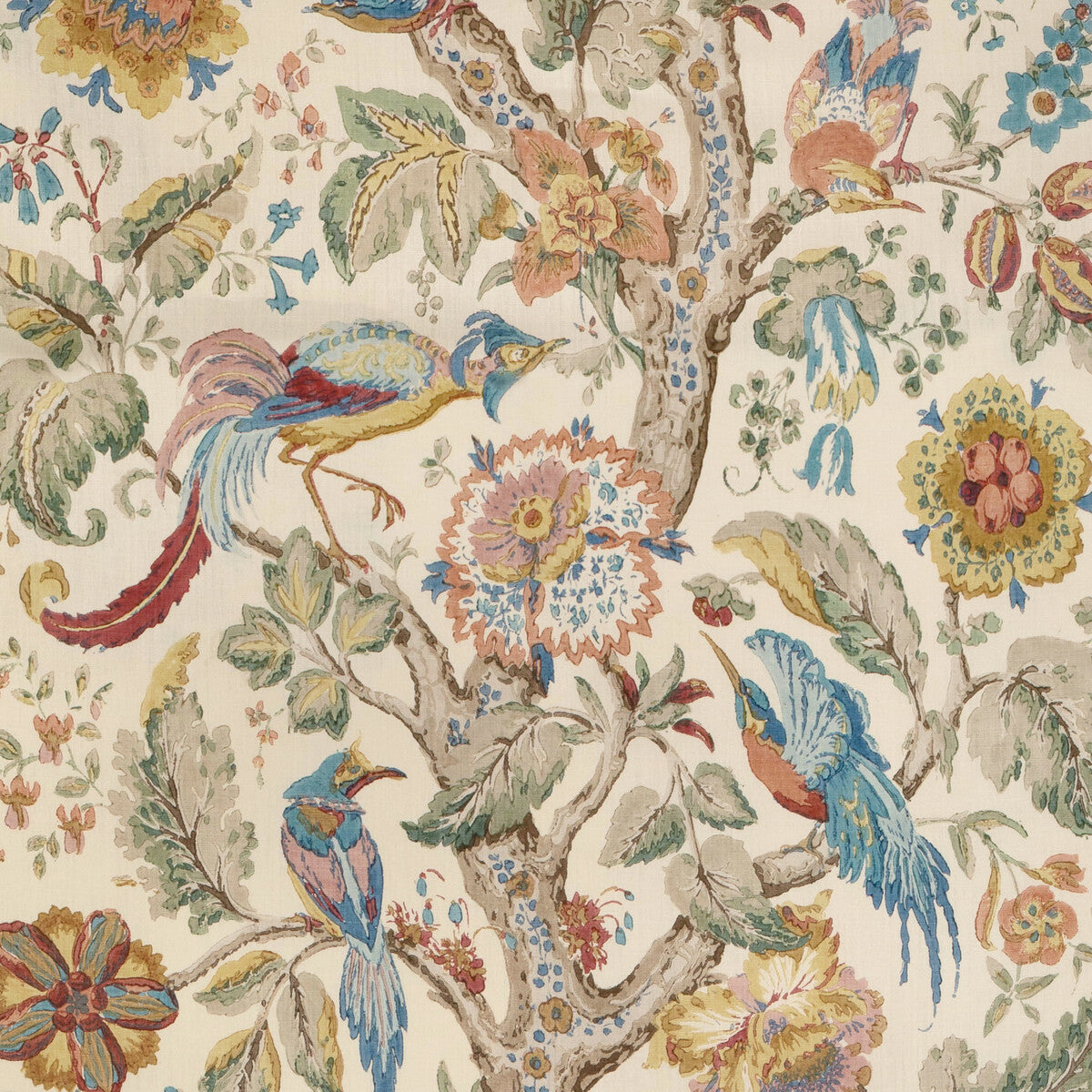 Tree Of Life-Denim/Berry