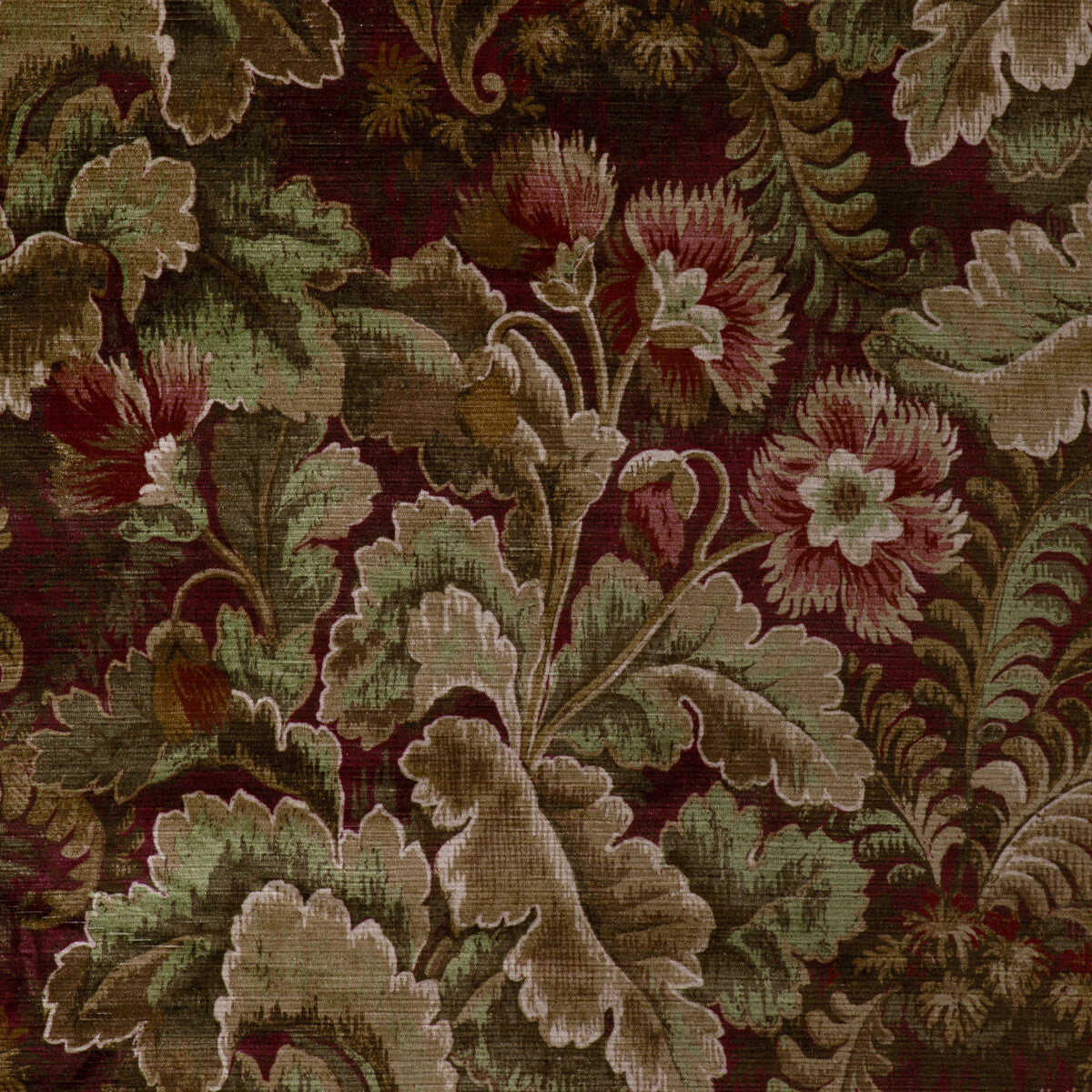 Barwick Velvet-Garnet
