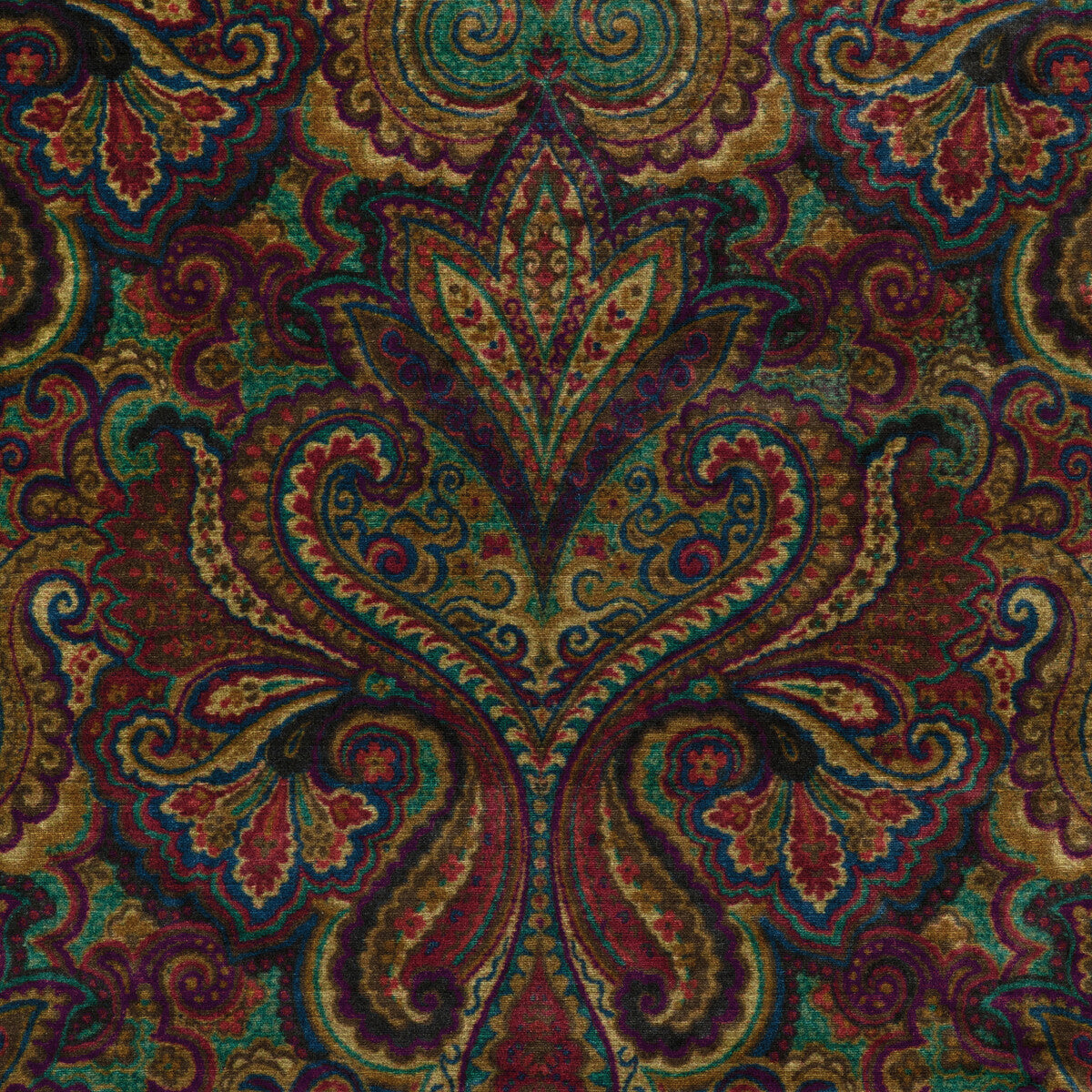 Carswell Velvet-Topaz/Ruby
