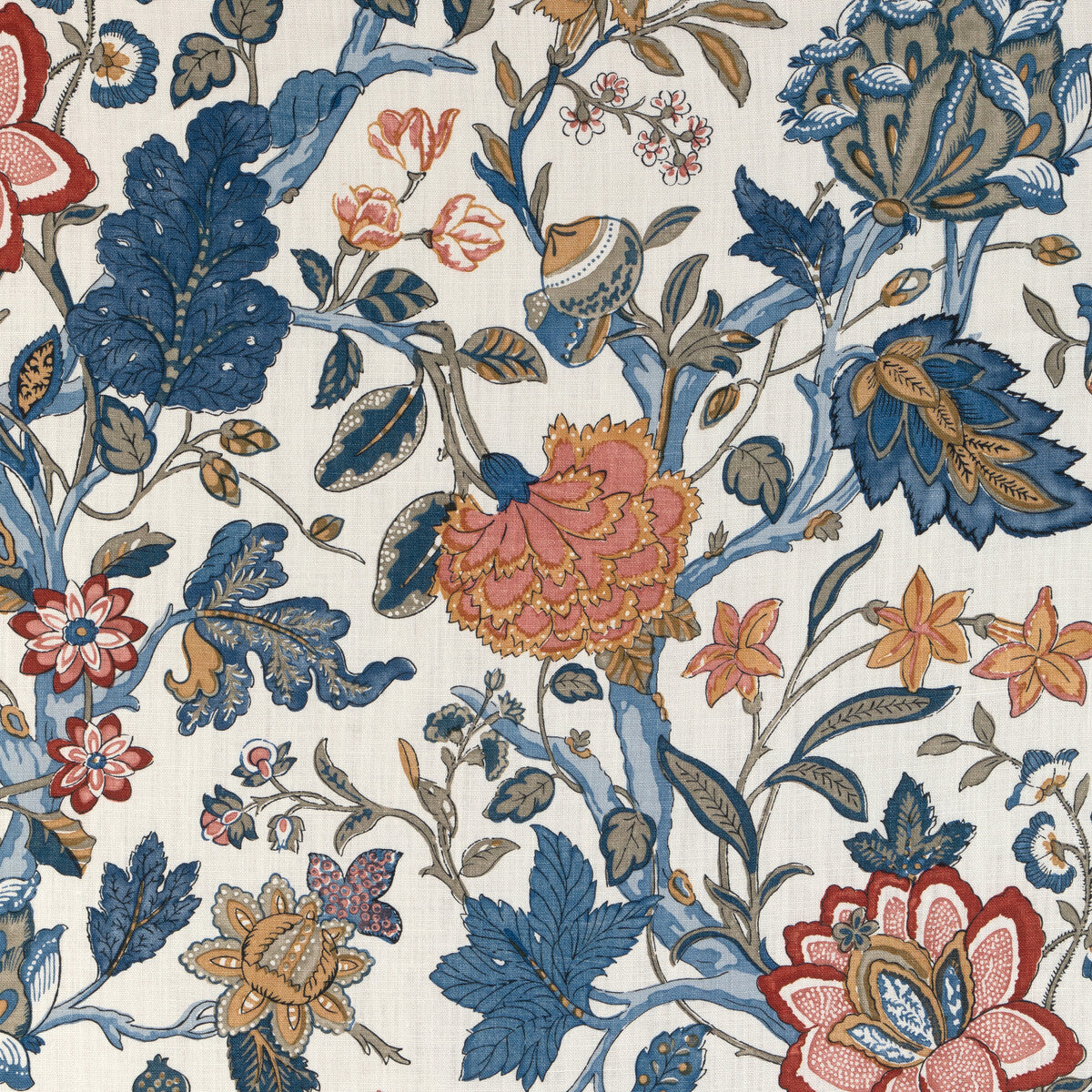 Hazelwood Print-Indigo