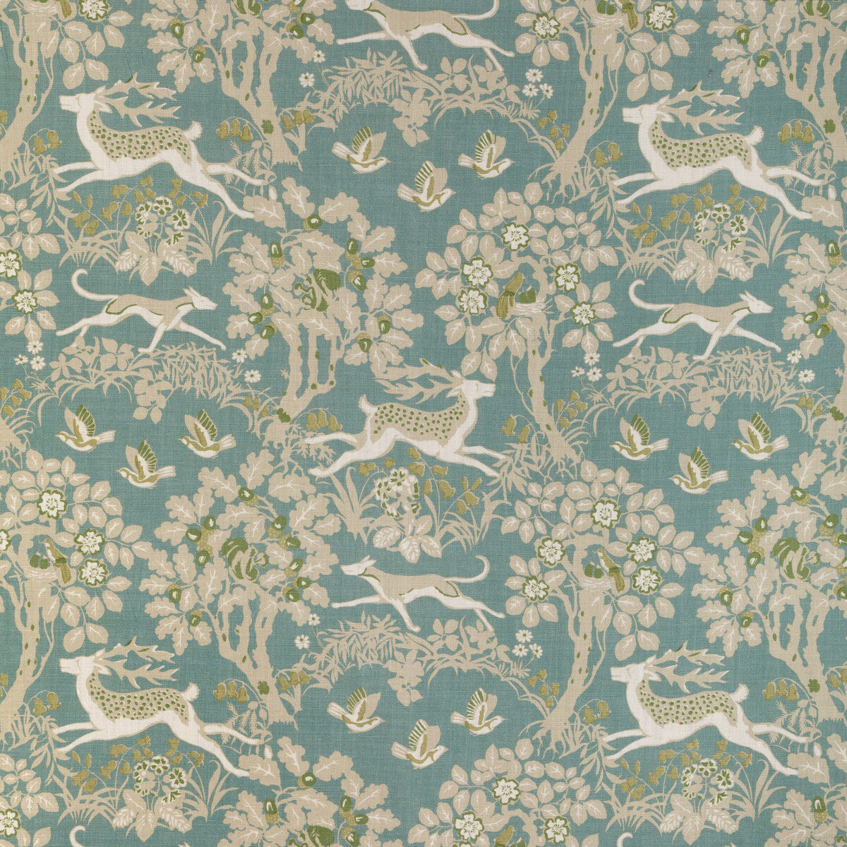 Mille Fleur Print-Lake