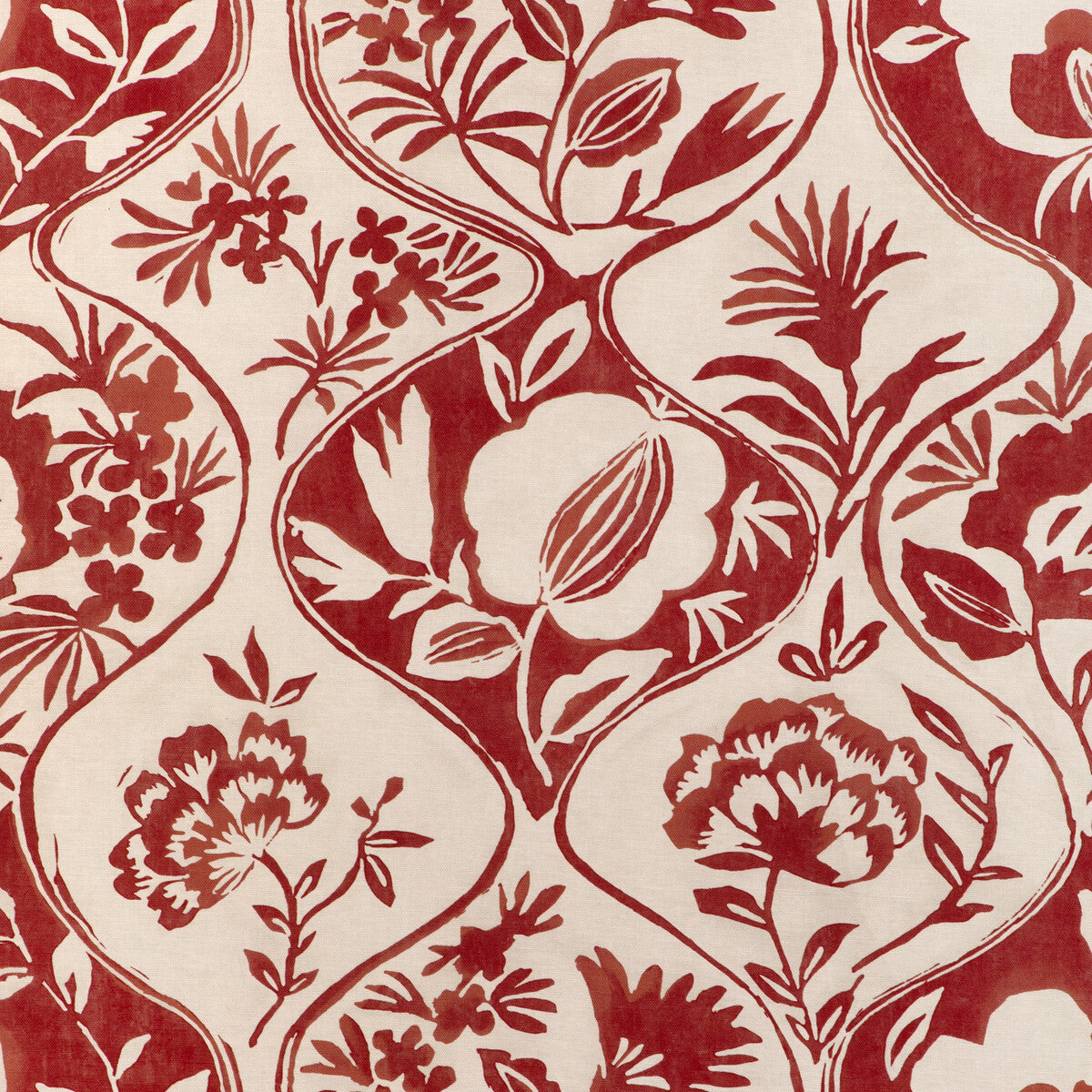 Calathea Print-Red