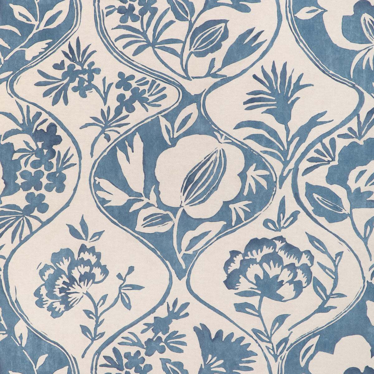 Calathea Print-Blue