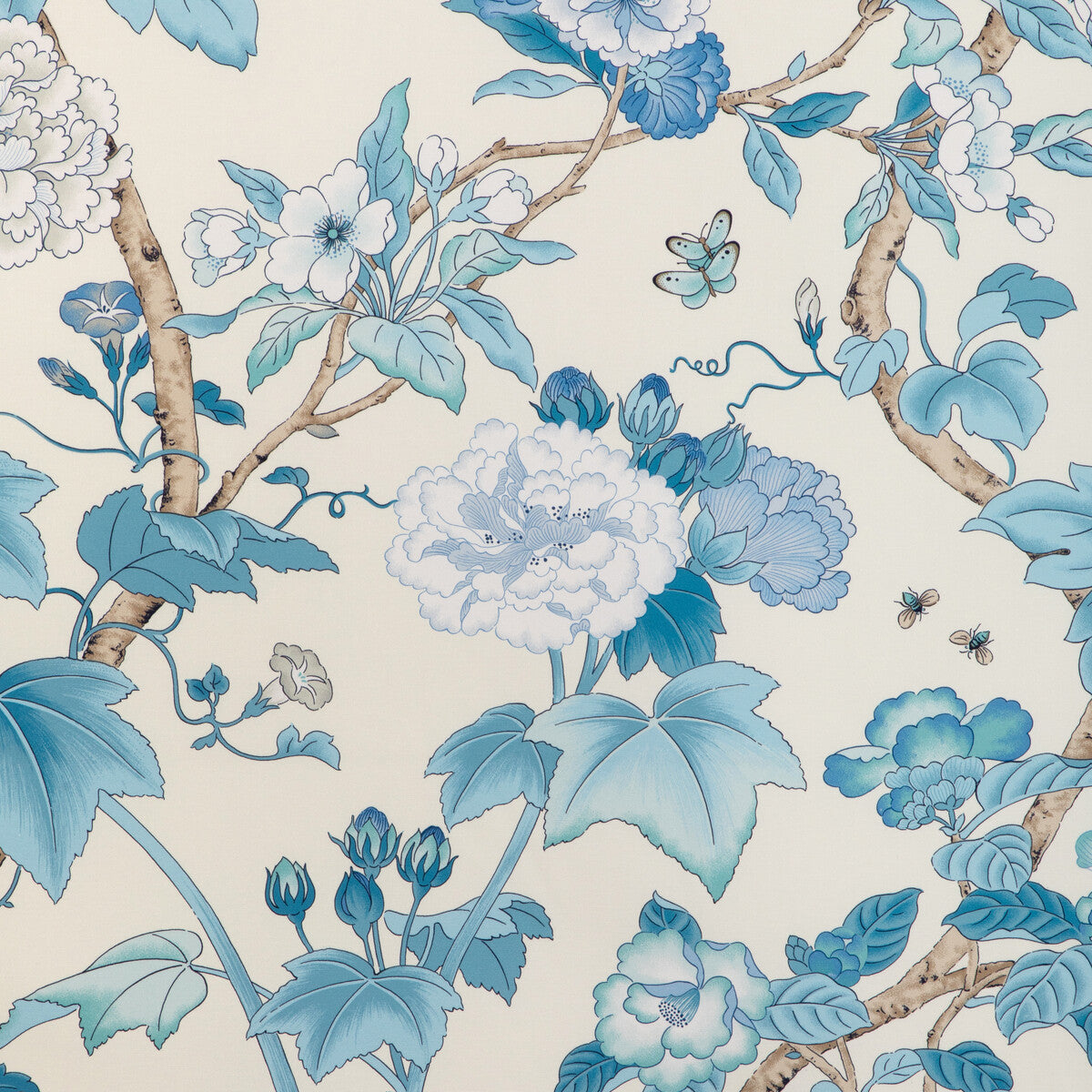 Gardenia Print-Delft/Sky