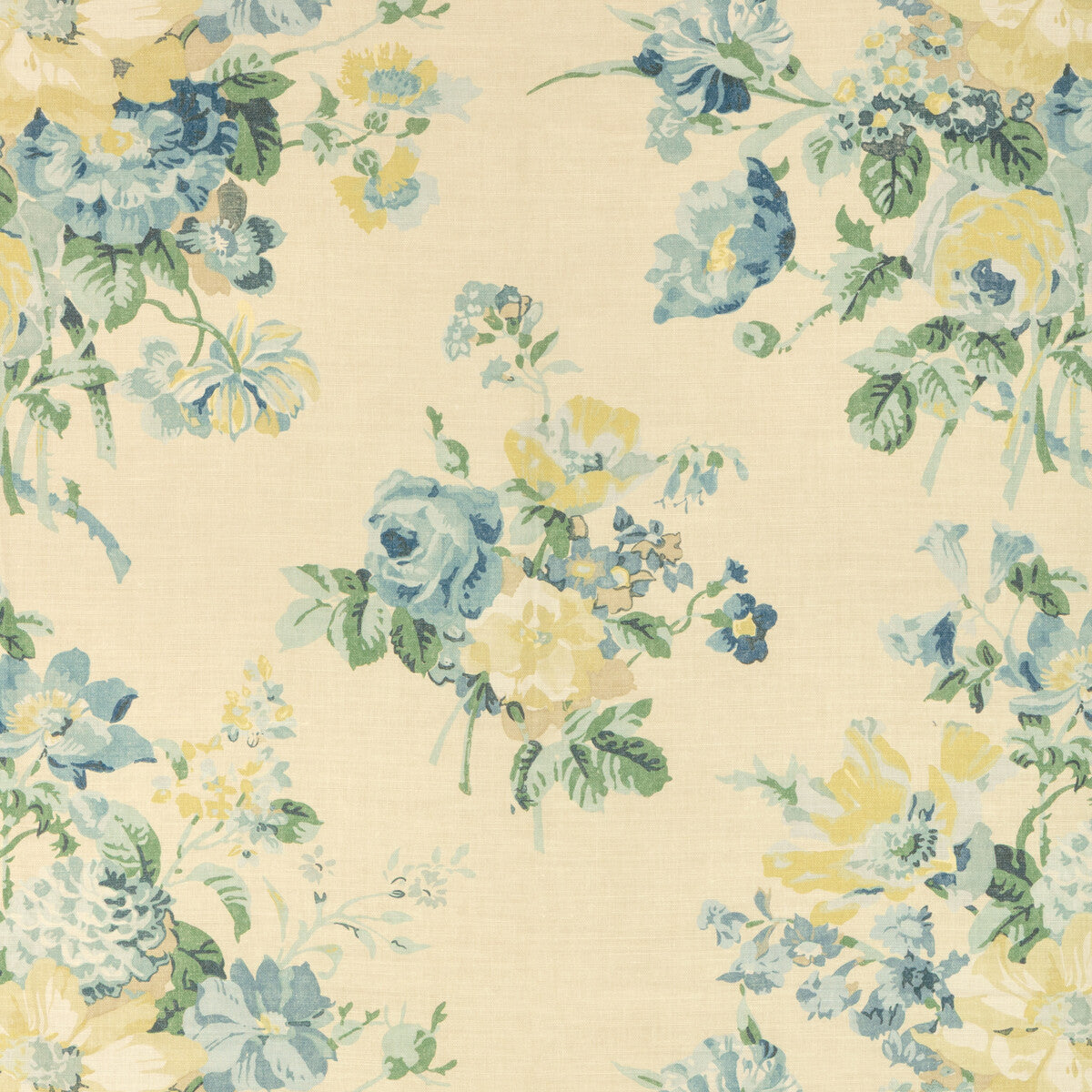 Hathaway Print-Blue