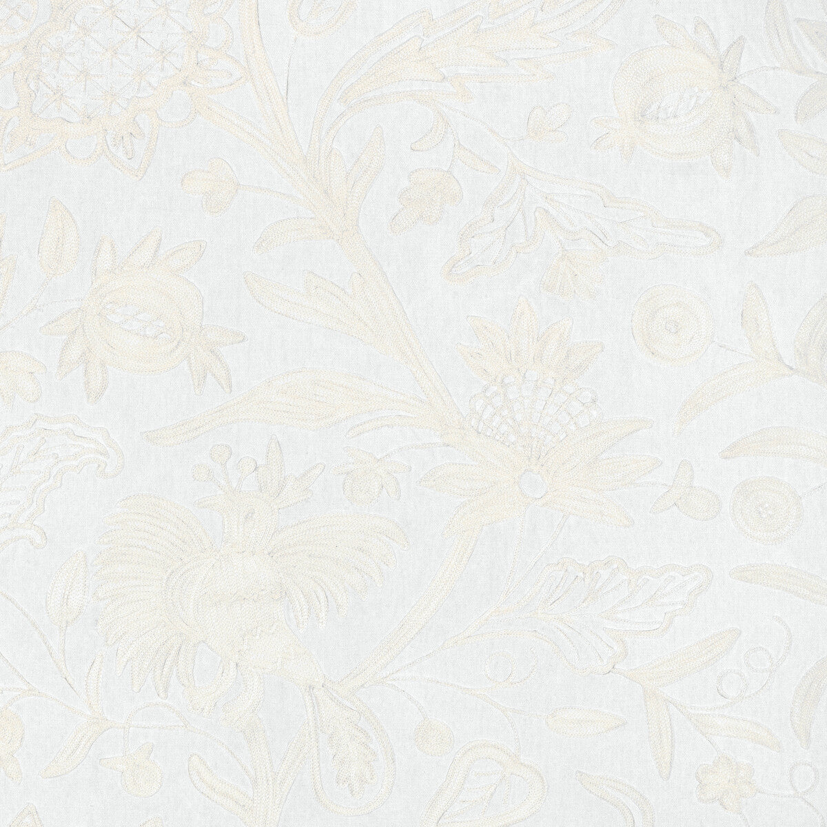 Folkland Emb-Ivory
