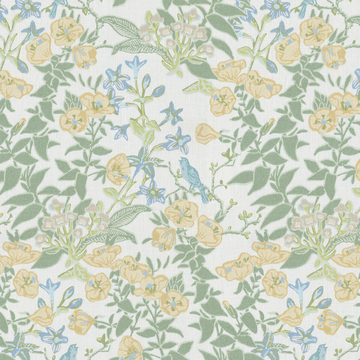 Plumeria Print-Straw