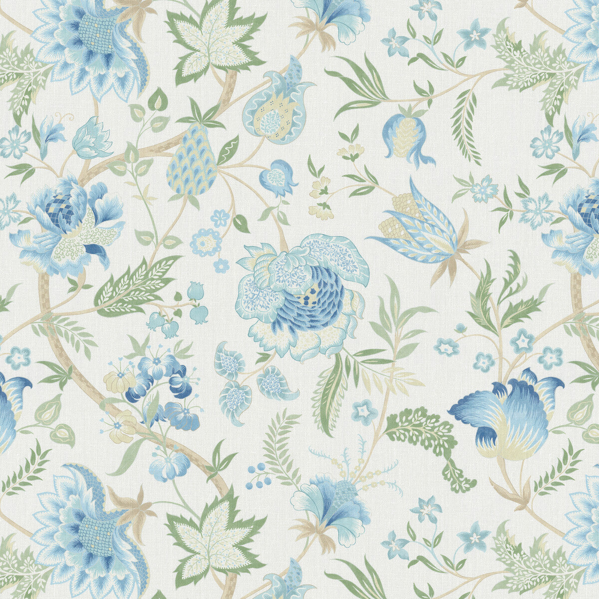 Arundel Print-Blue