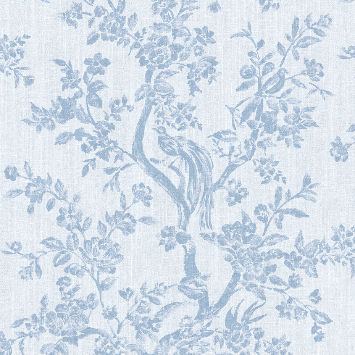 Camellia Toile-Sky