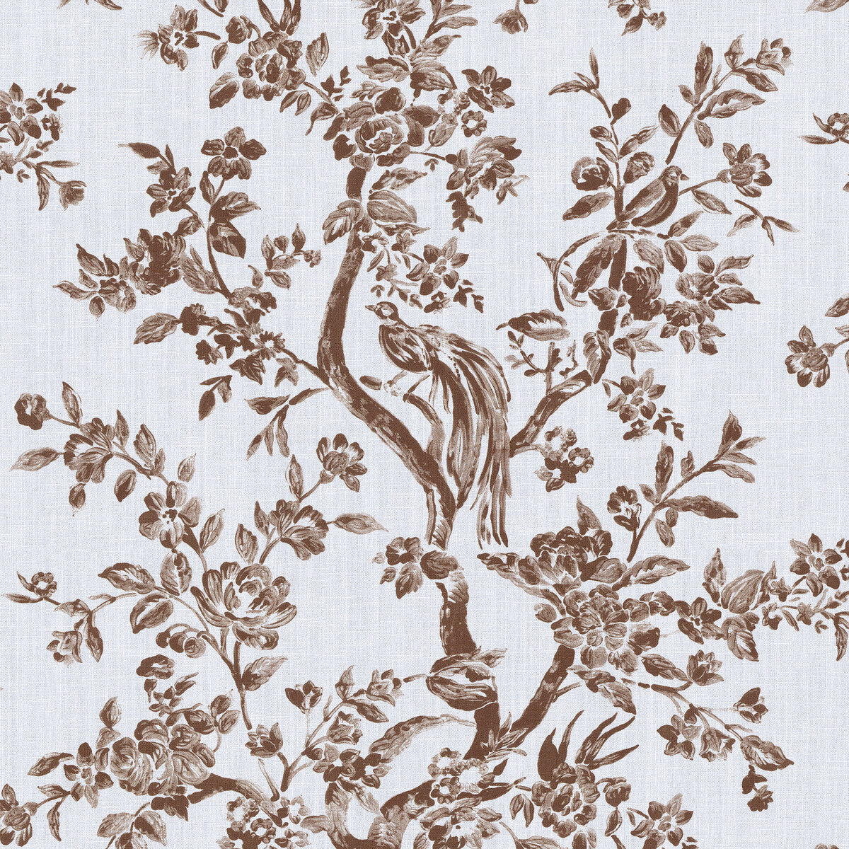 Camellia Toile-Brown