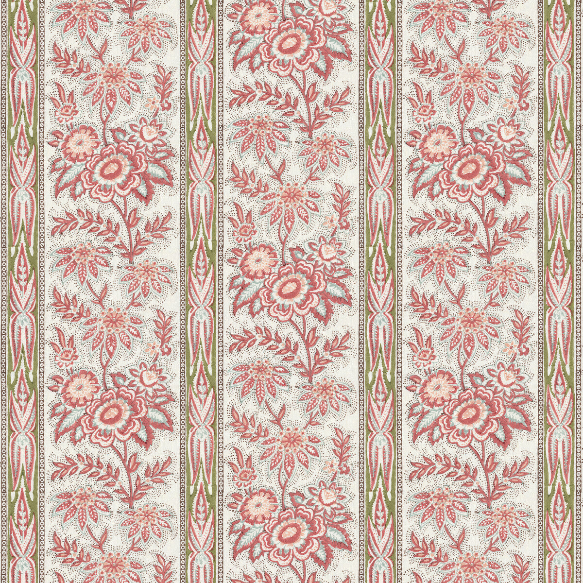 Margaux Print-Coral