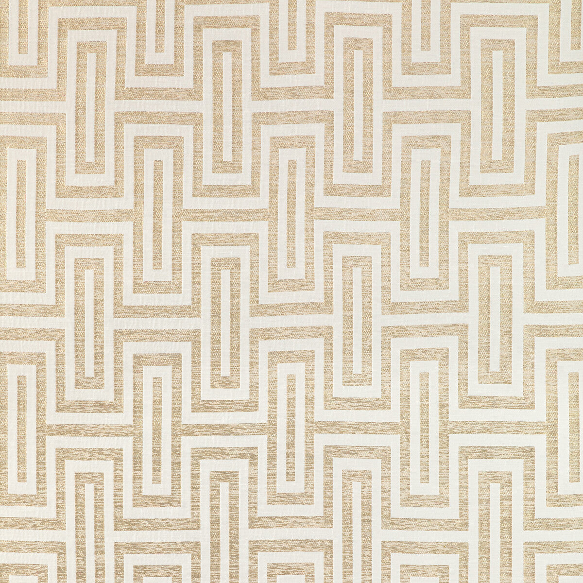 Geo Glam-Ivory Gold