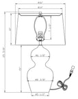 4573-Eloise Table Lamp