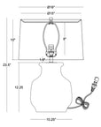 4639-Belvedere Table Lamp