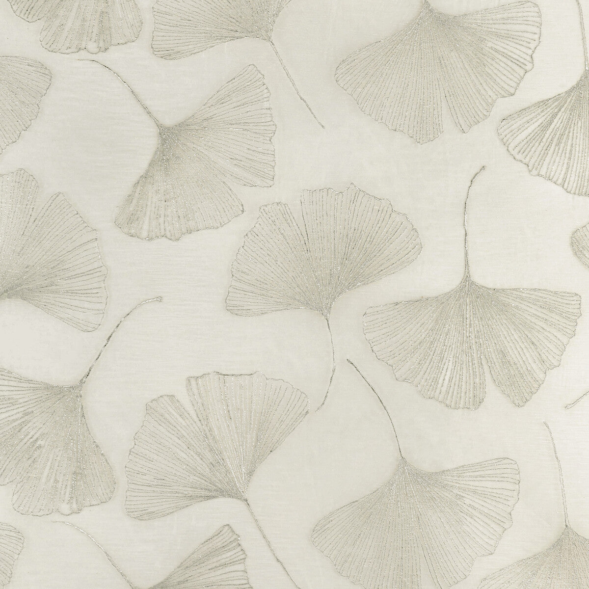 Gingko Leaf-Platinum