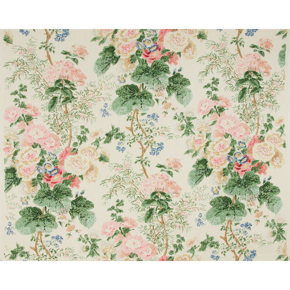 Hollyhock Hdb-White/Coral