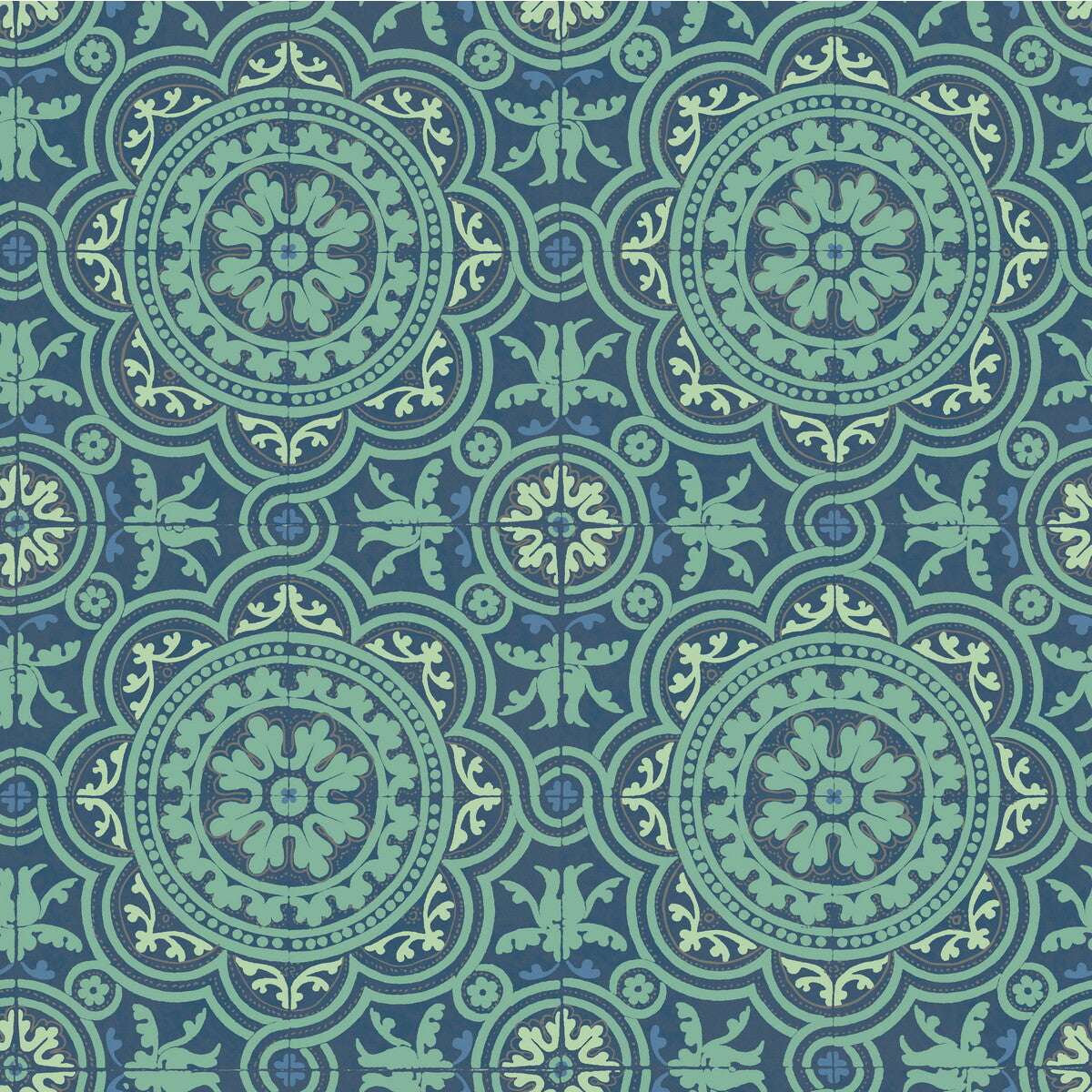 Piccadilly-Teal And Gold