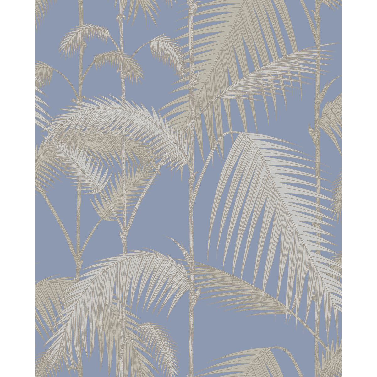 Palm Jungle-Straw &amp; Blue