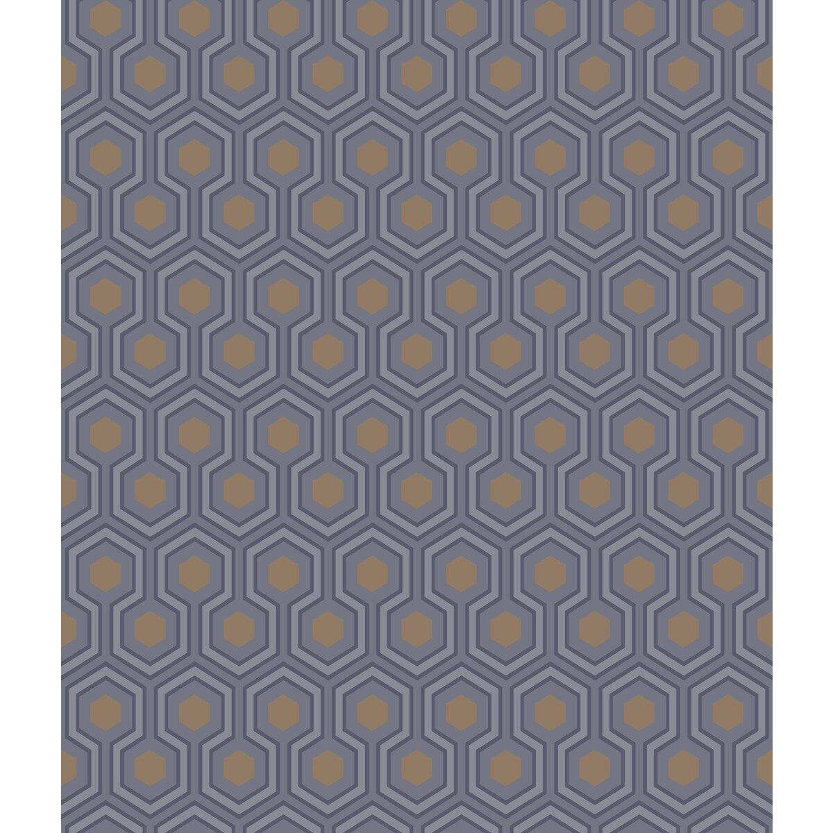 Hicks Hexagon-Dk Gry/Bronz