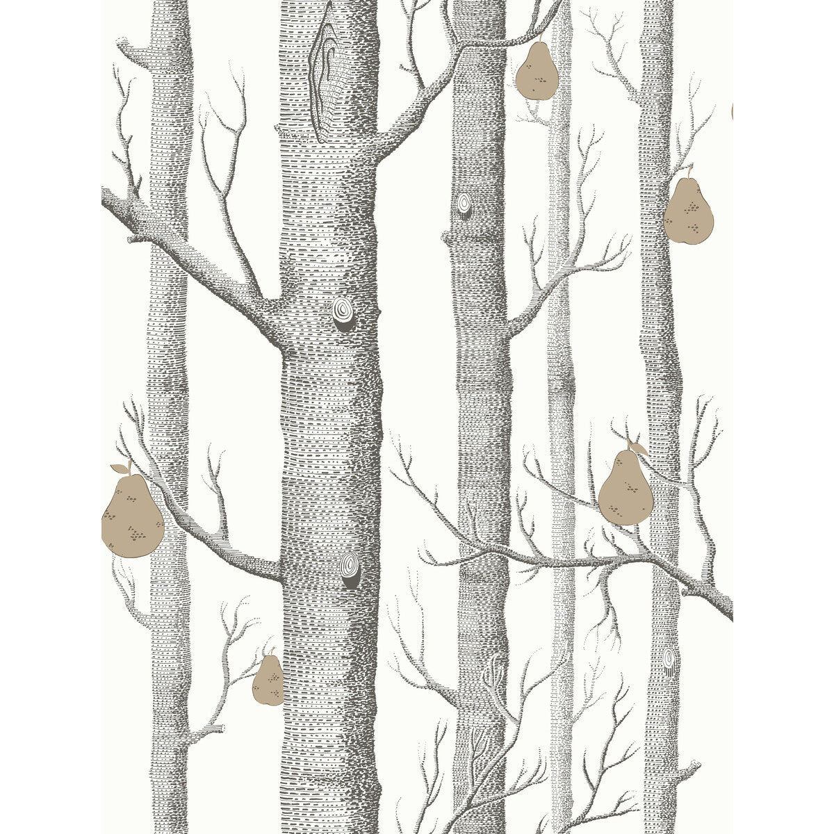 Woods &amp; Pears-Blk/Wht/Brnz