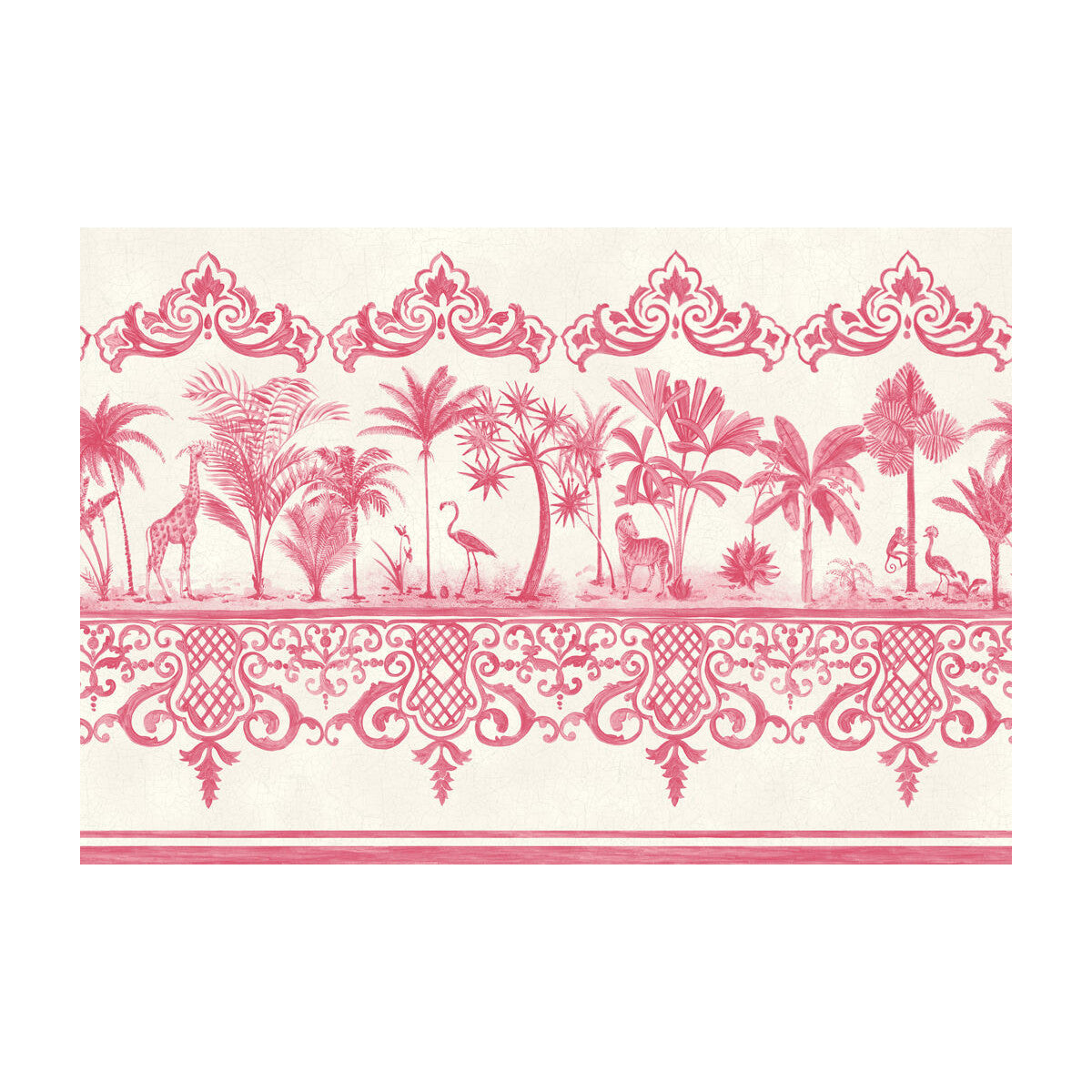 Rou Border-Rose Pink