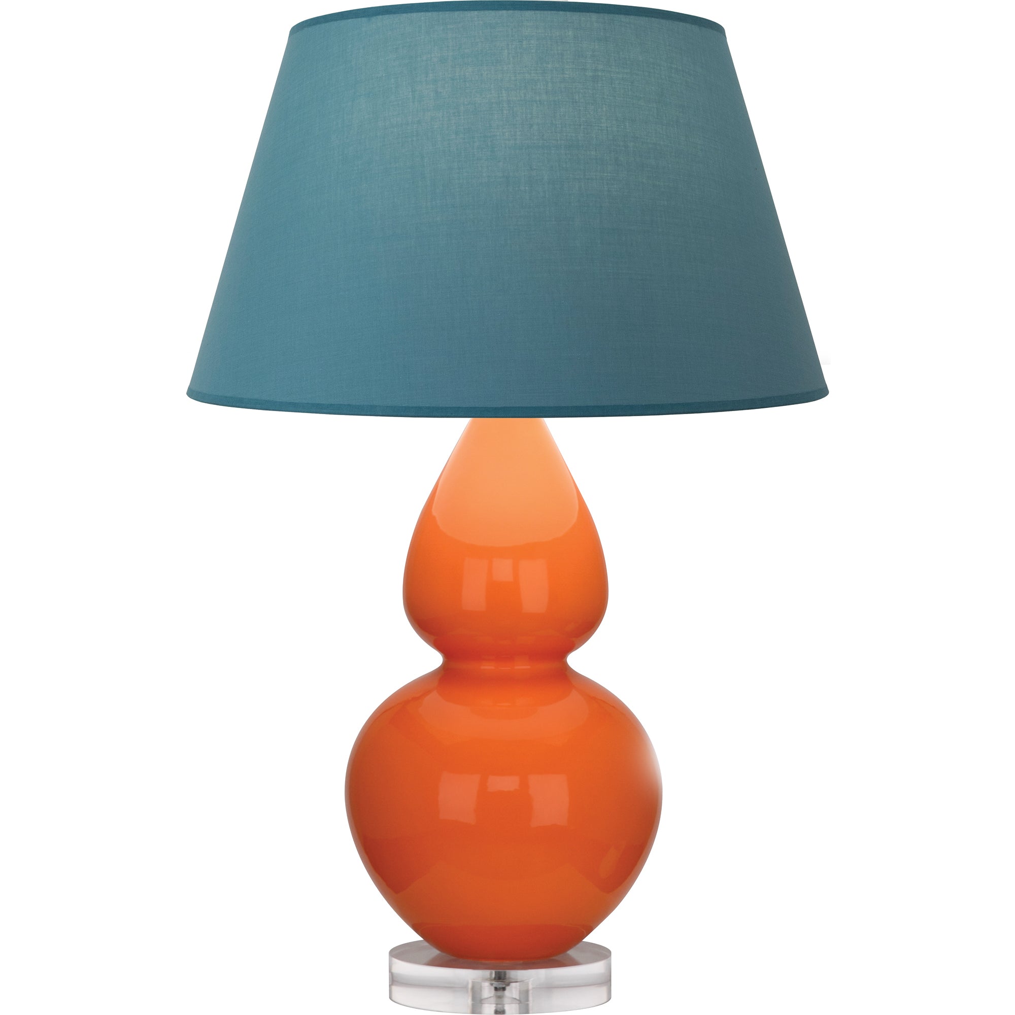 A675B | Pumpkin Double Gourd Table Lamp