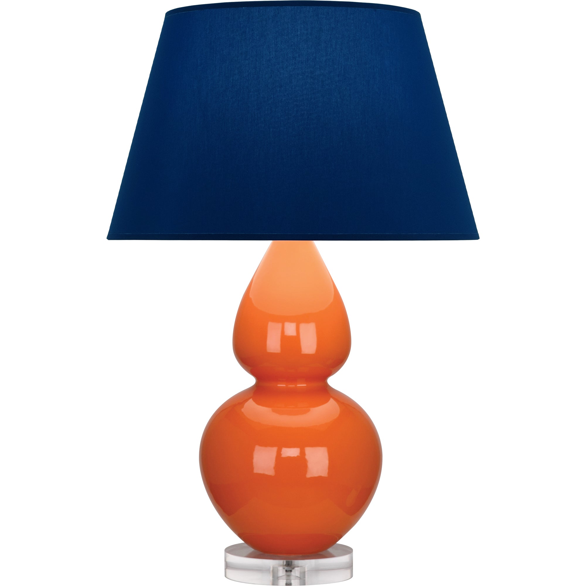 A675N | Pumpkin Double Gourd Table Lamp