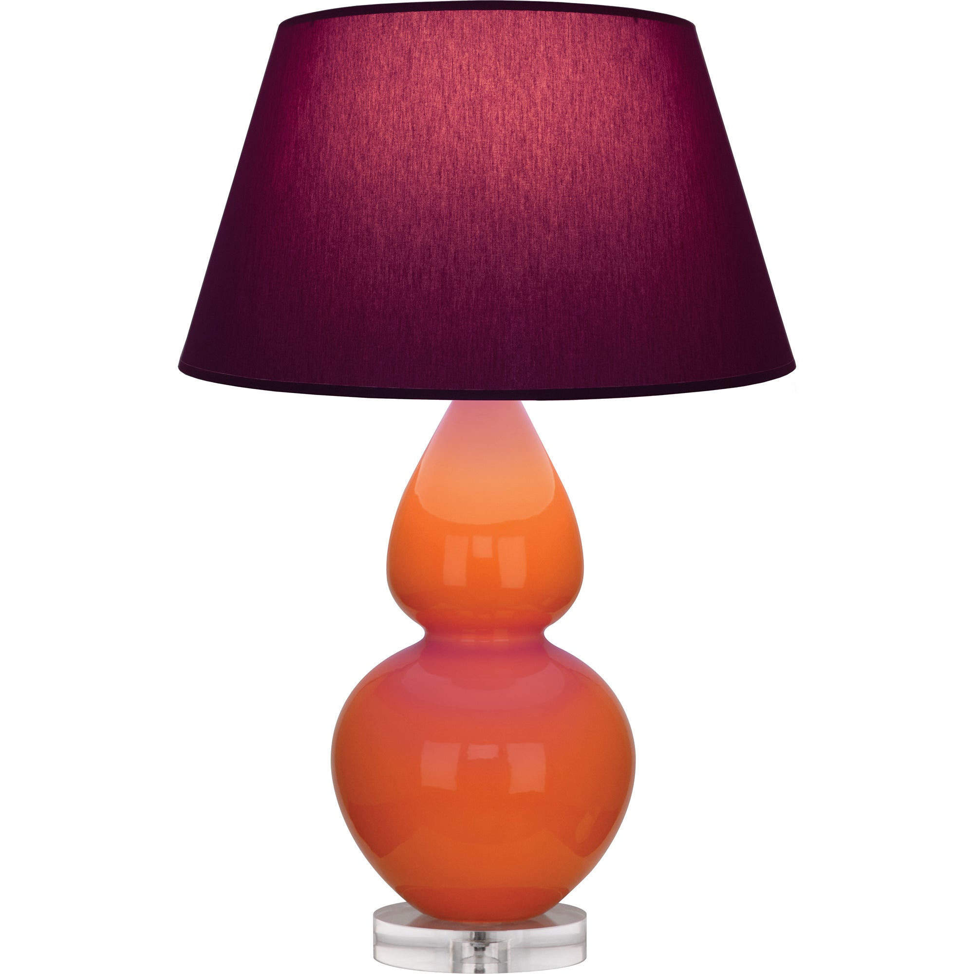 A675P | Pumpkin Double Gourd Table Lamp