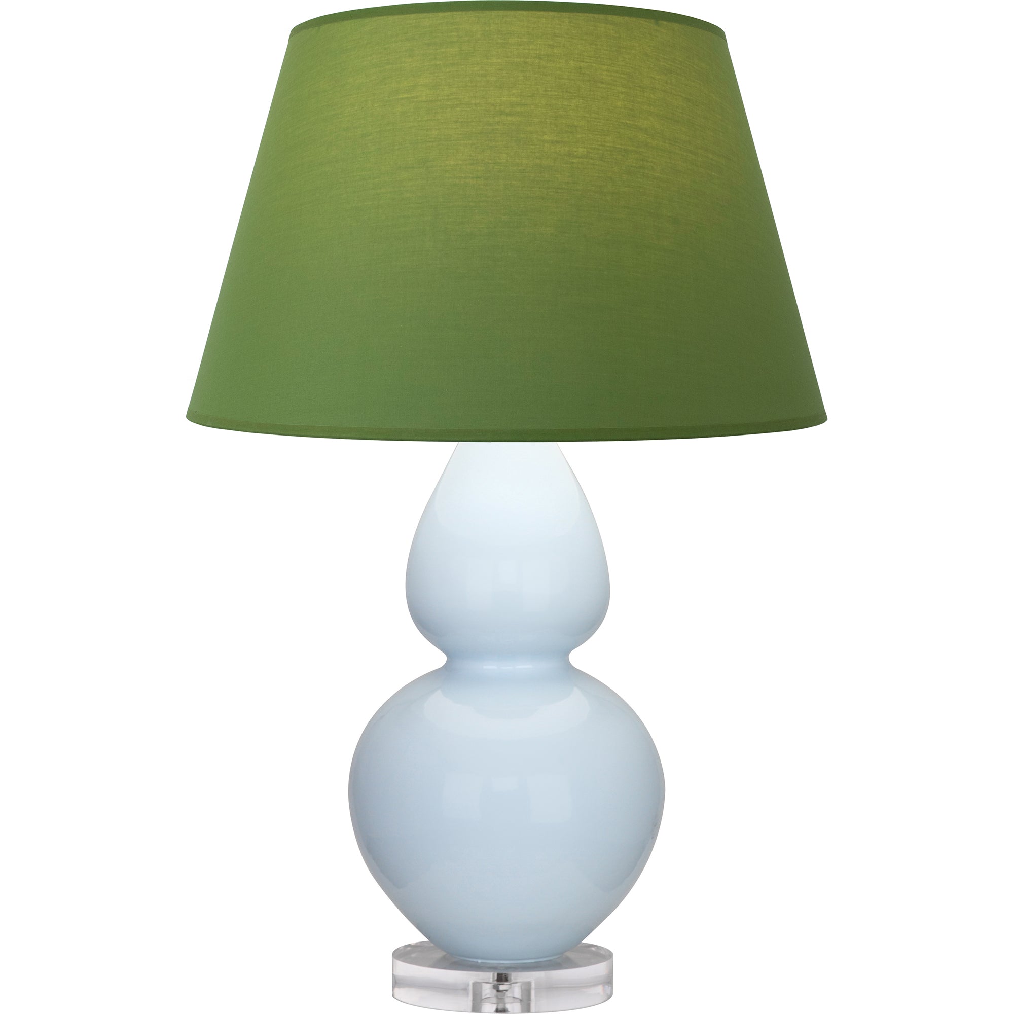 A676G | Baby Blue Double Gourd Table Lamp