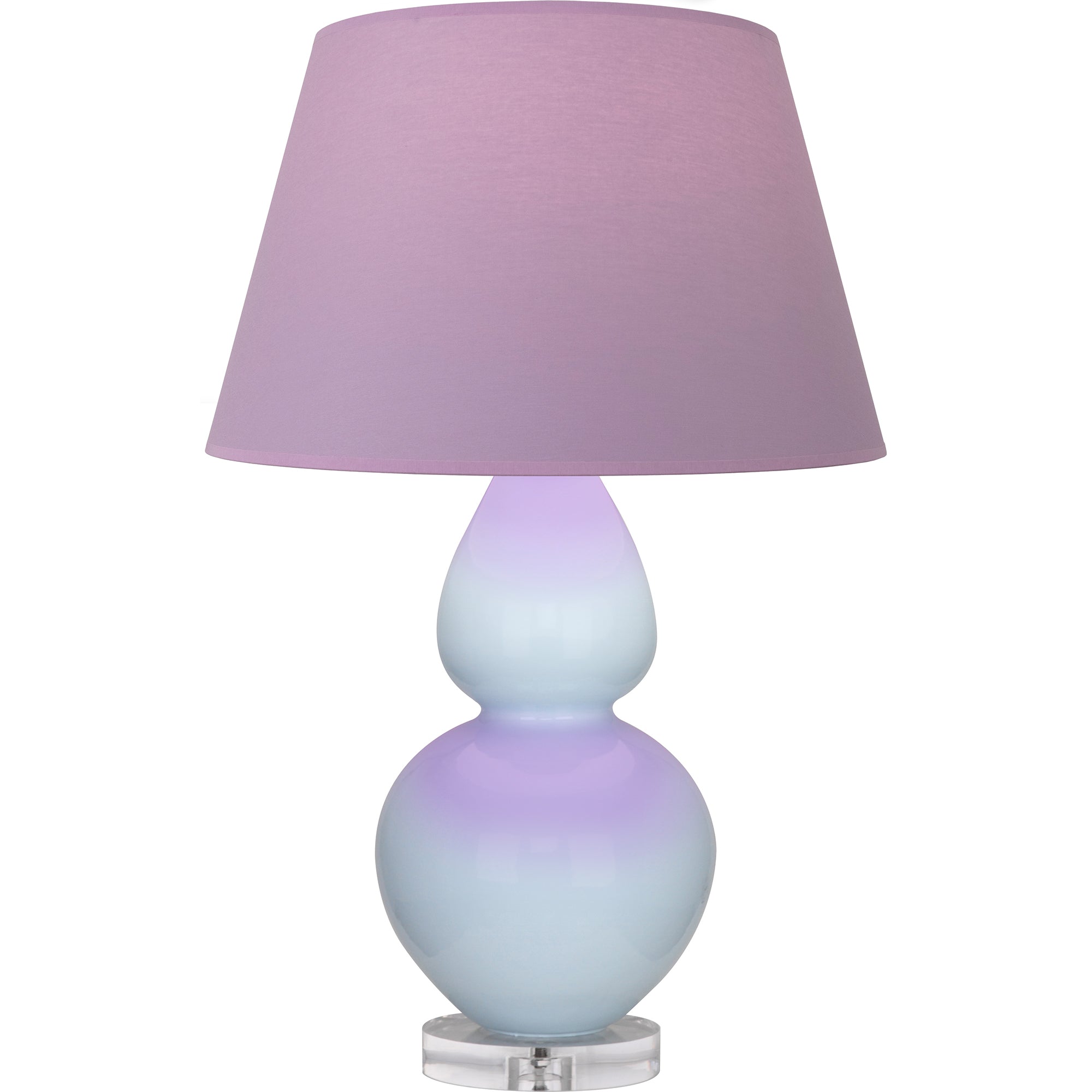 A676L | Baby Blue Double Gourd Table Lamp