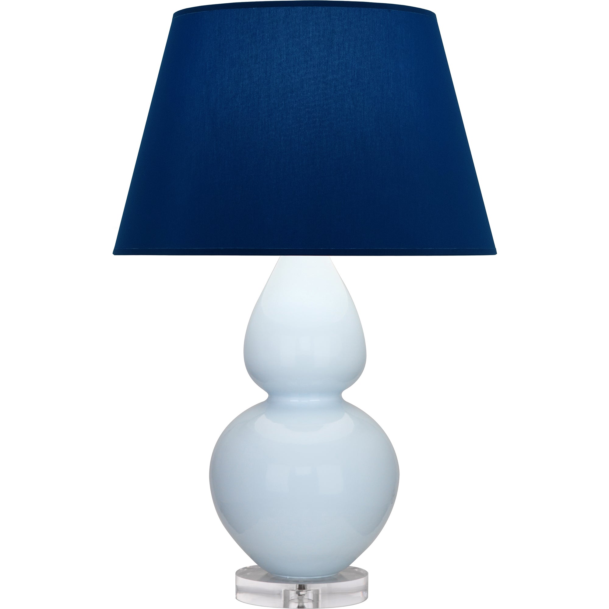 A676N | Baby Blue Double Gourd Table Lamp