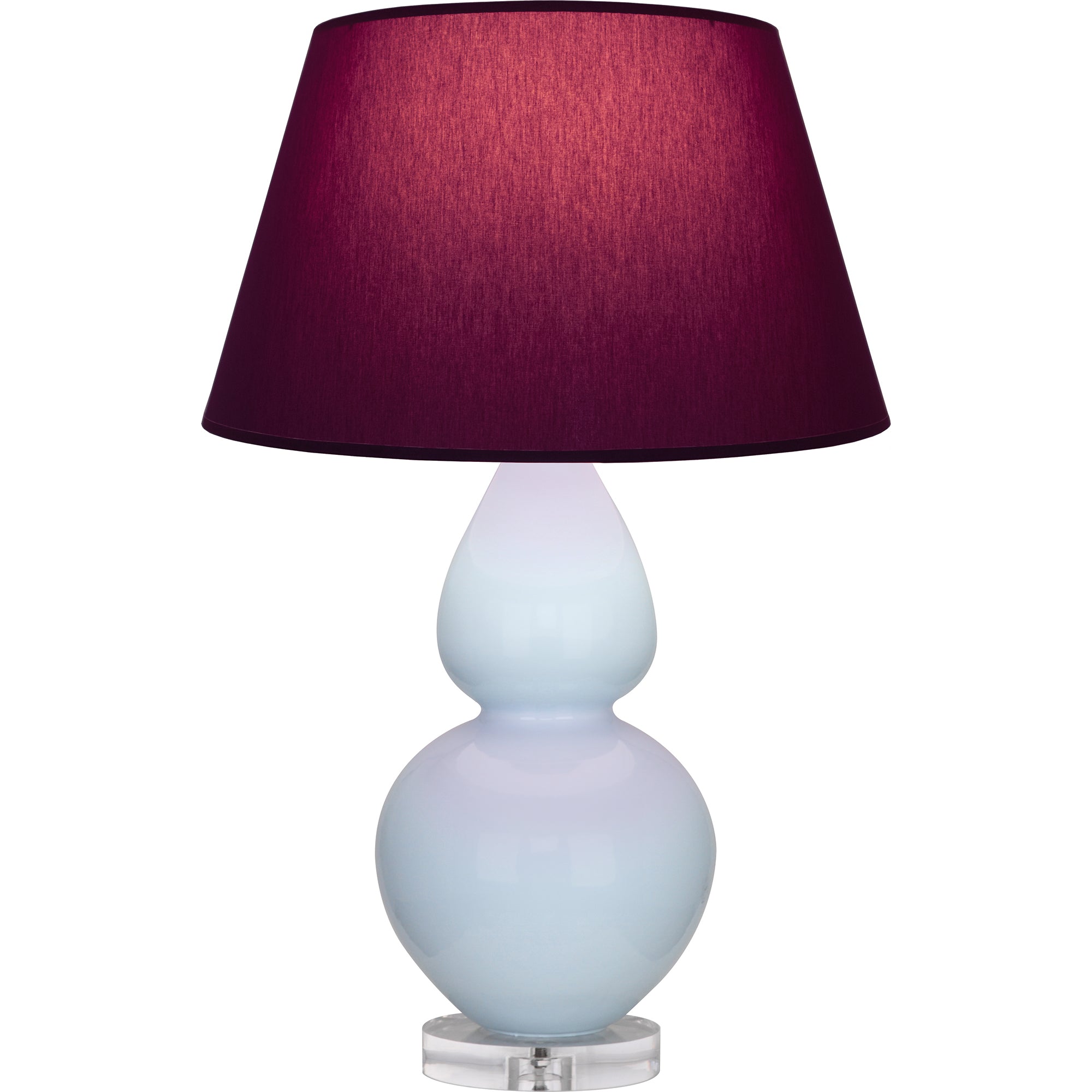 A676P | Baby Blue Double Gourd Table Lamp