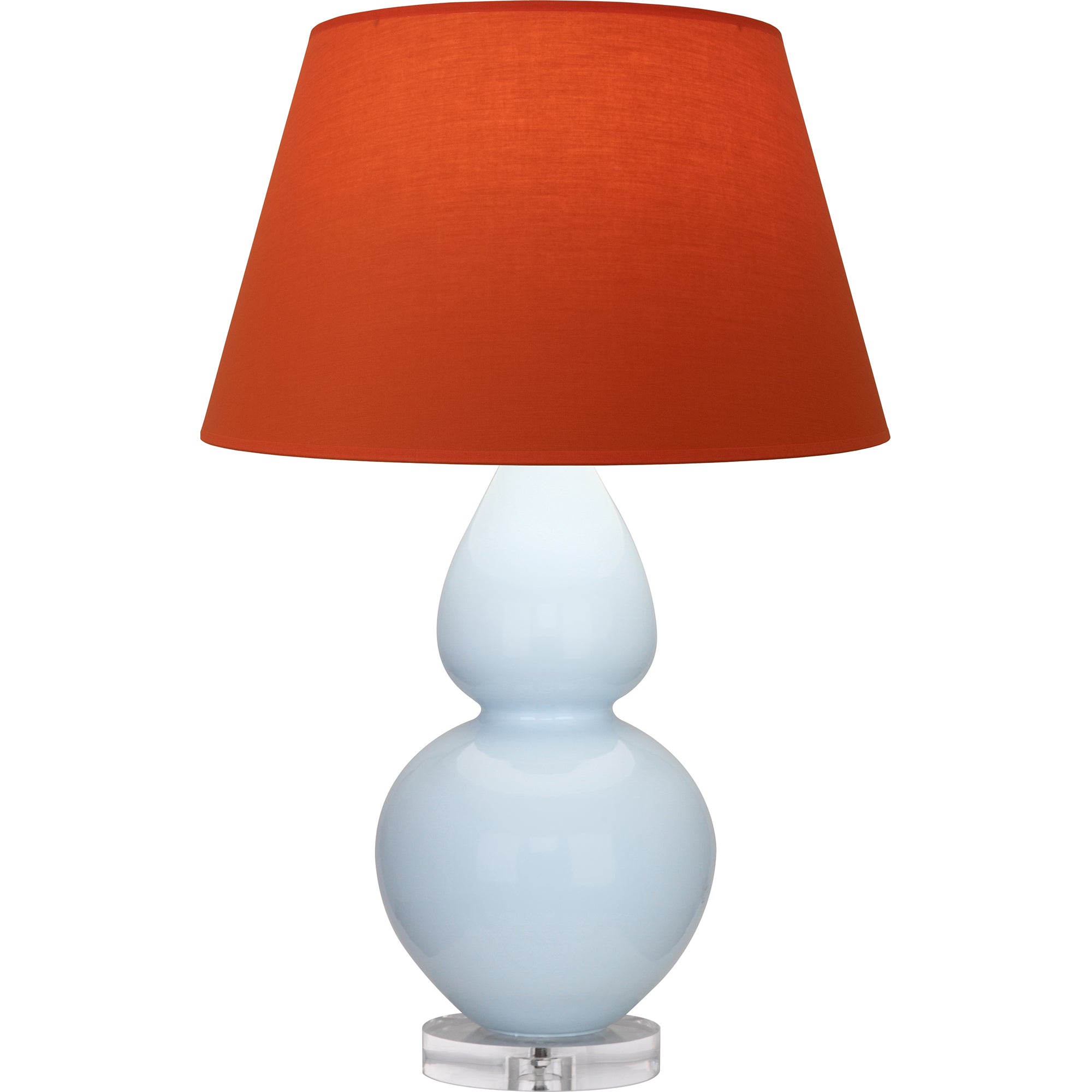 A676T | Baby Blue Double Gourd Table Lamp