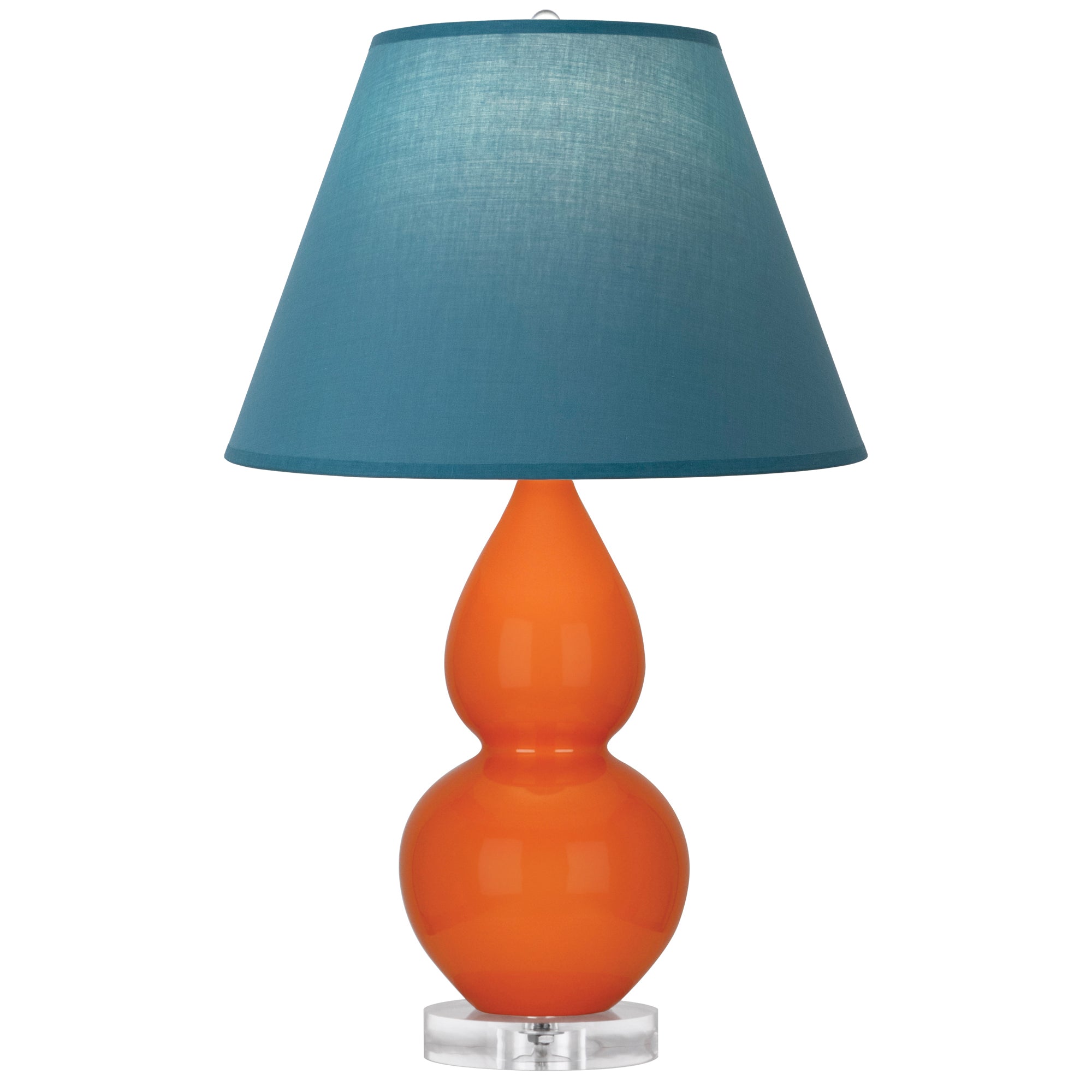 A695B | Pumpkin Small Double Gourd Accent Lamp