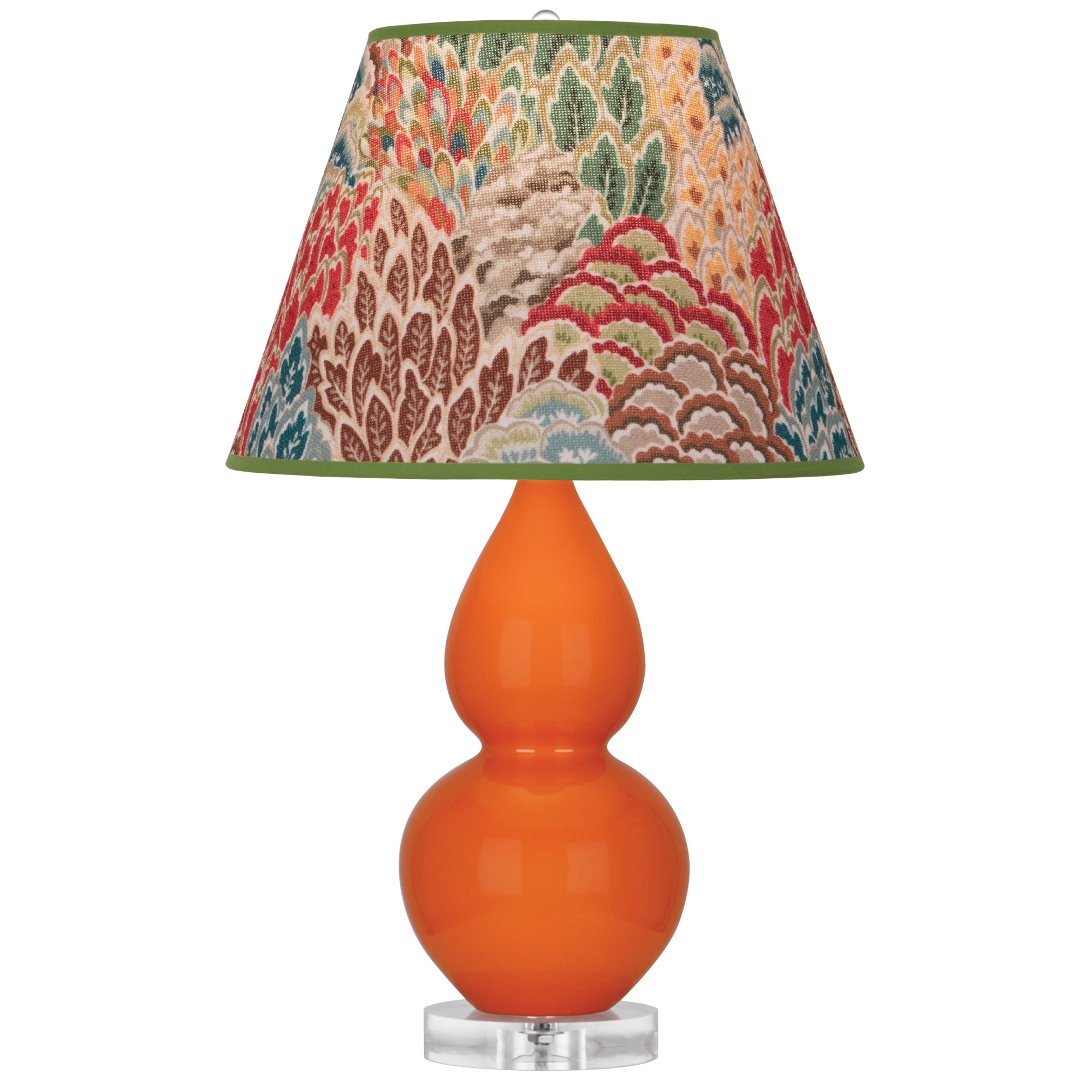 A695F | Pumpkin Small Double Gourd Accent Lamp