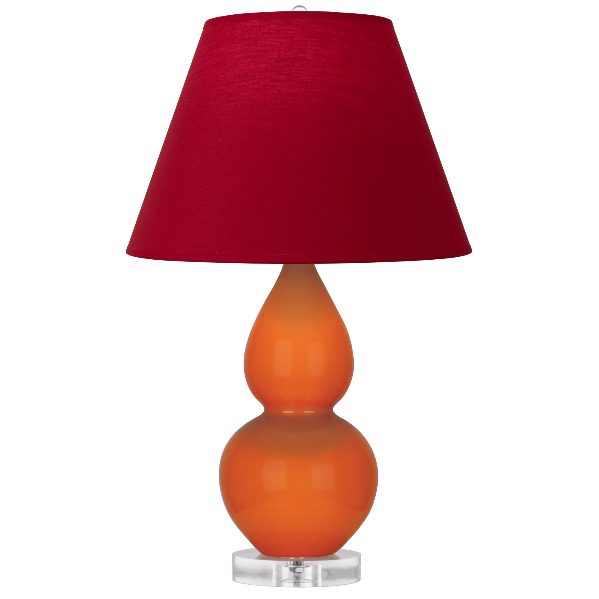 A695R | Pumpkin Small Double Gourd Accent Lamp