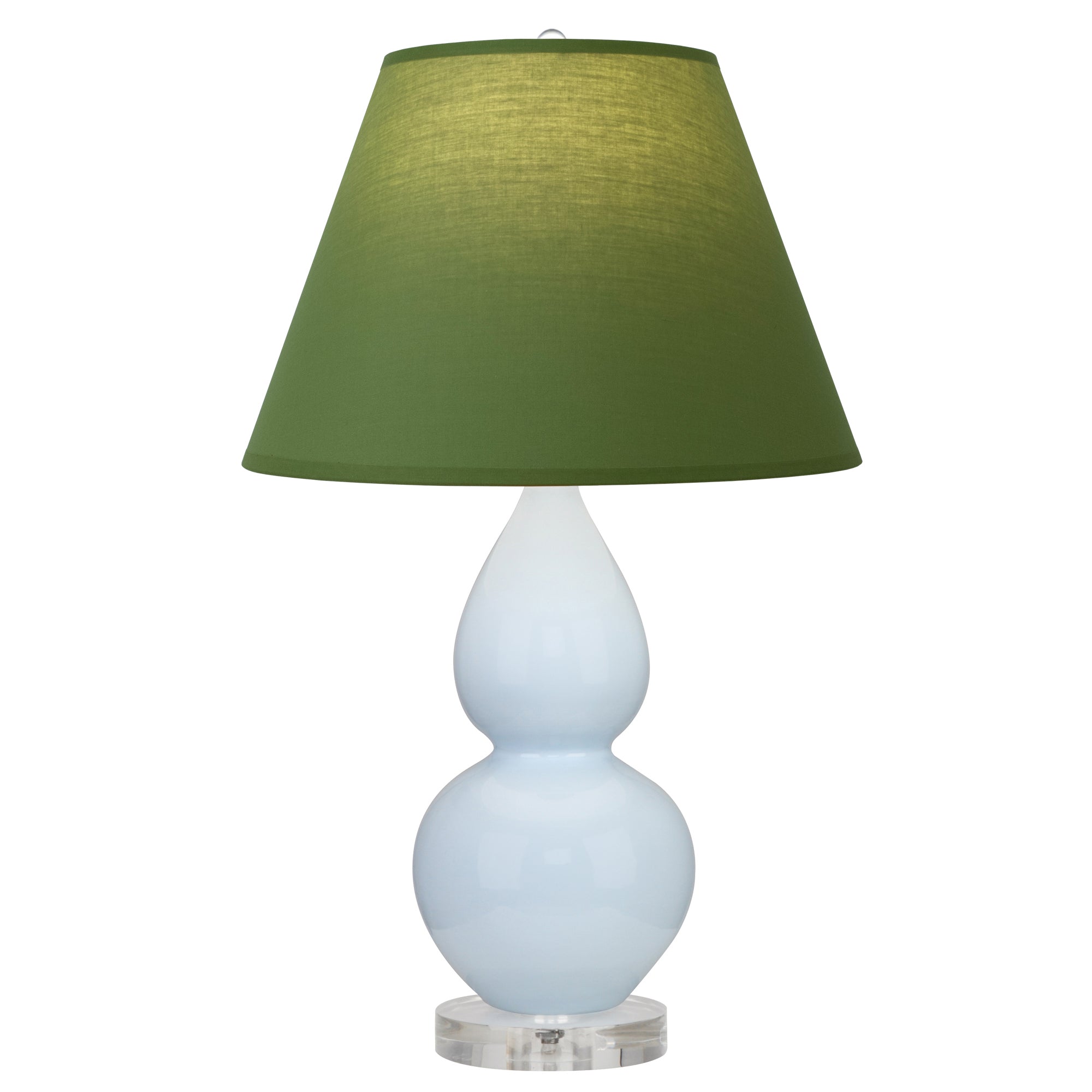 A696G | Baby Blue Small Double Gourd Accent Lamp