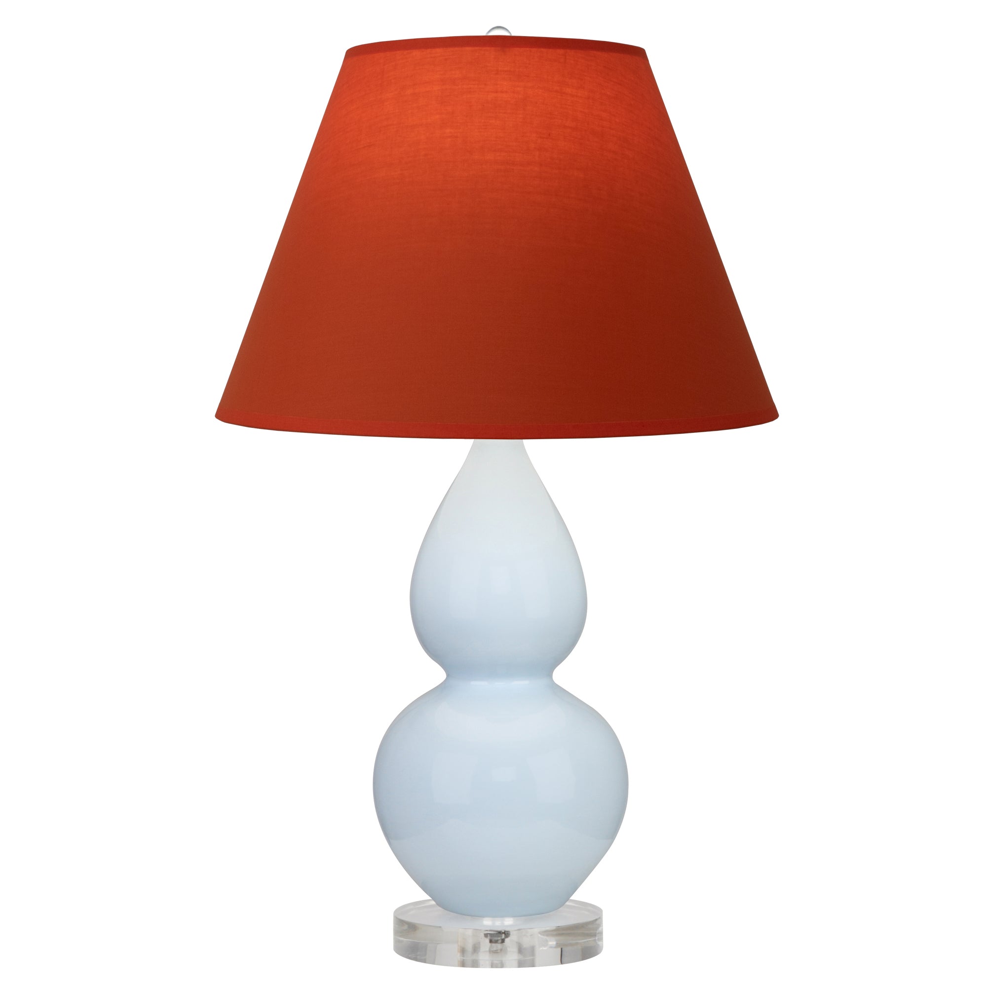 A696T | Baby Blue Small Double Gourd Accent Lamp