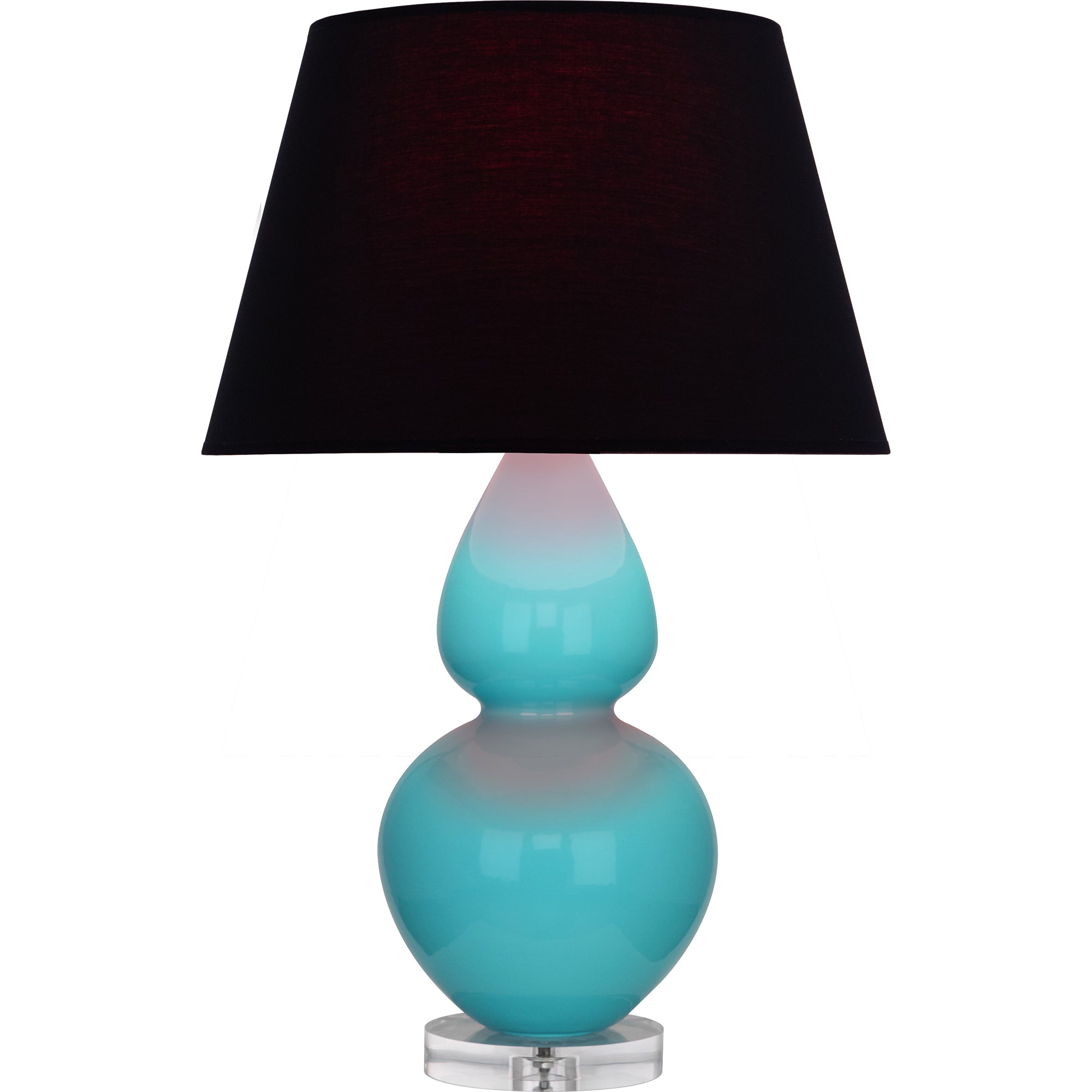 A741K | Egg Blue Double Gourd Table Lamp