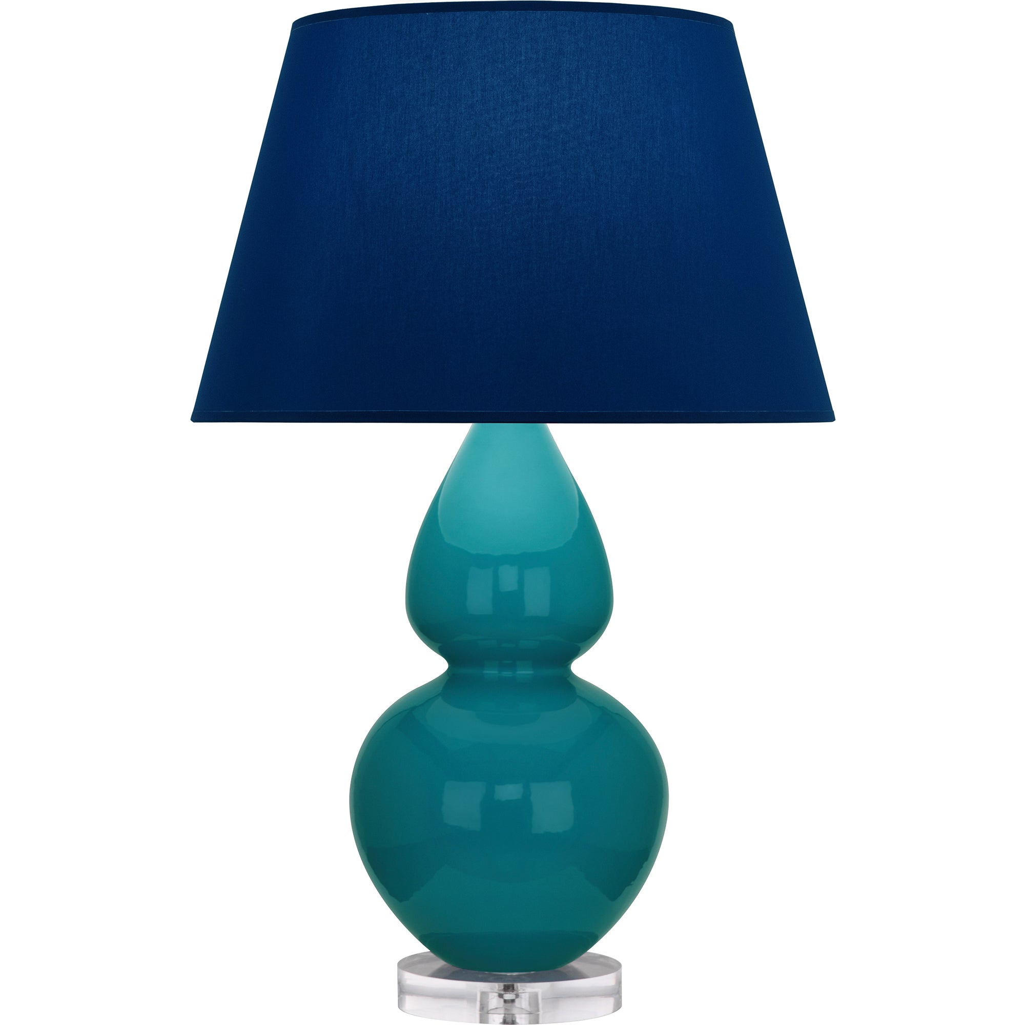 A753N | Peacock Double Gourd Table Lamp