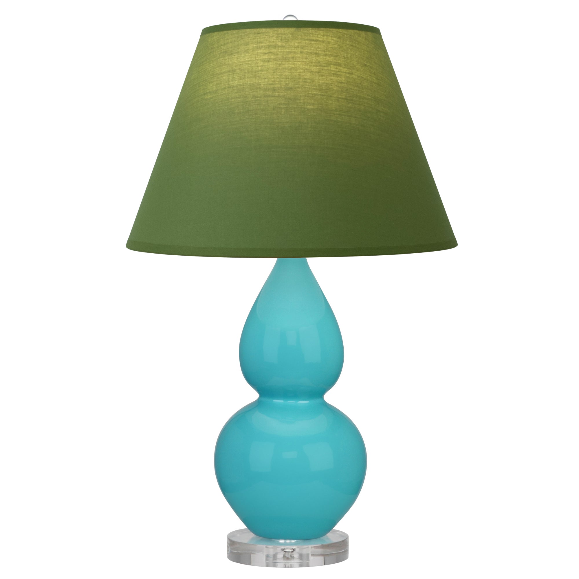 A761G | Egg Blue Small Double Gourd Accent Lamp