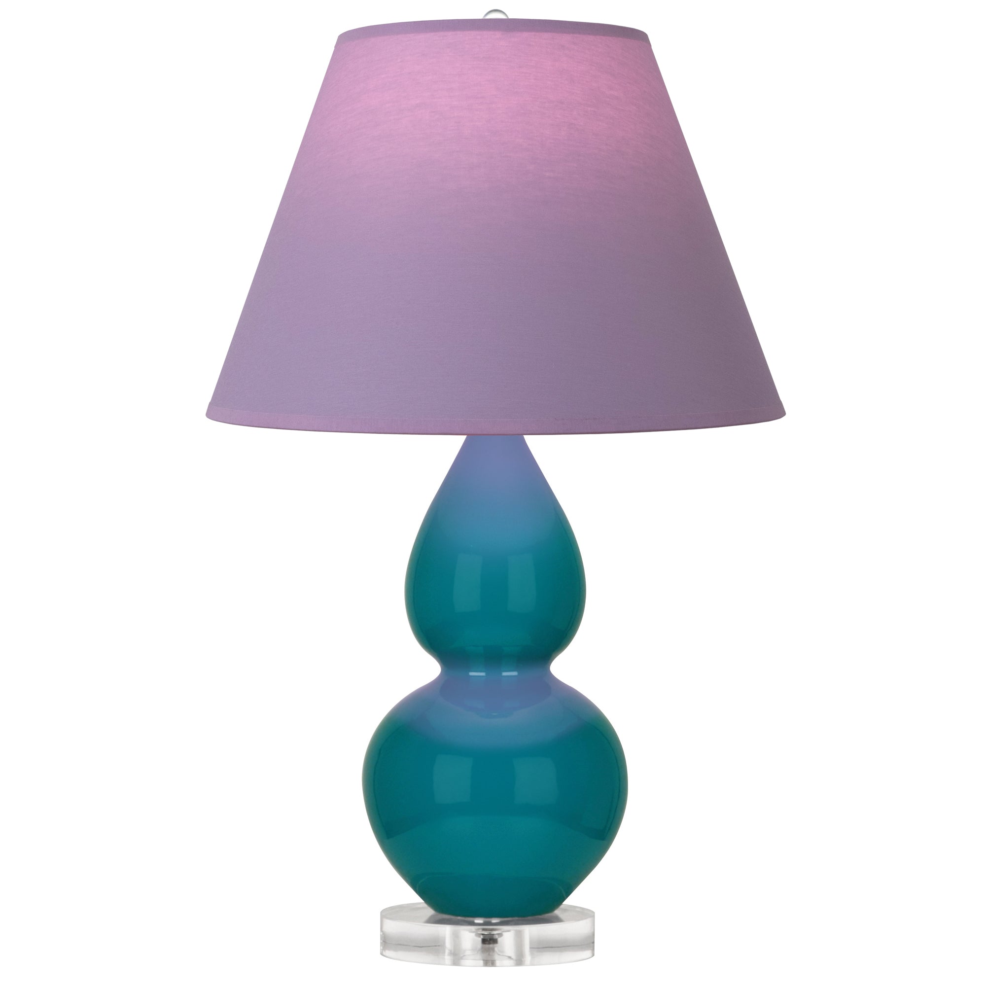A773L | Peacock Small Double Gourd Accent Lamp