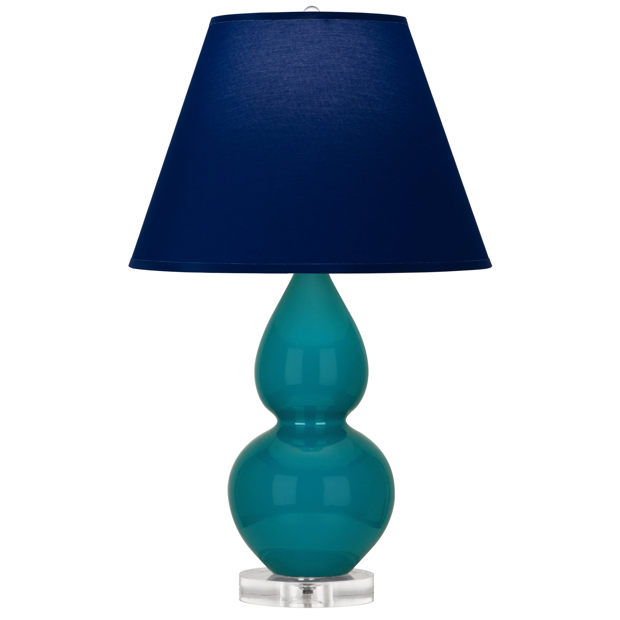 A773N | Peacock Small Double Gourd Accent Lamp